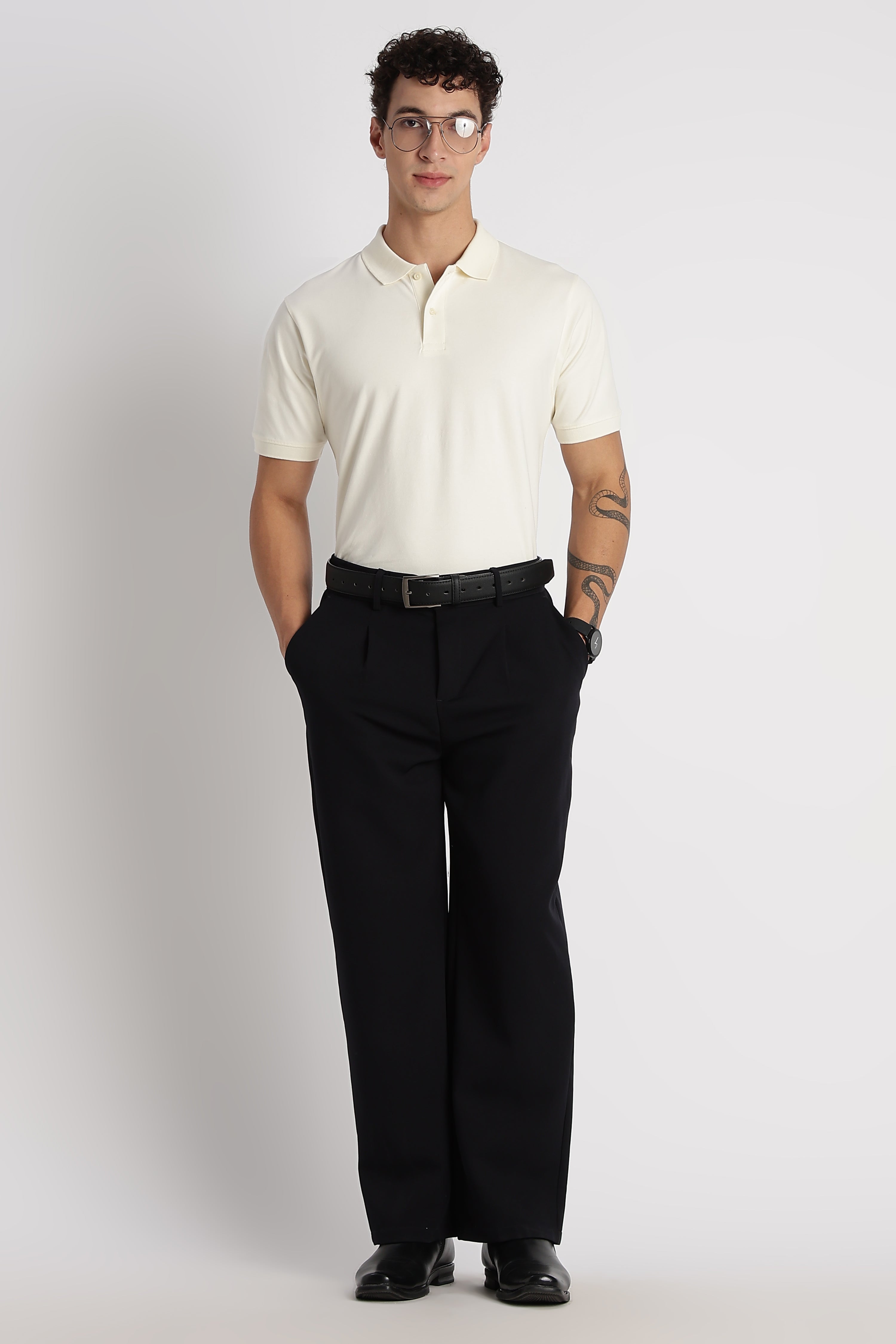 Men Premium Stretch Cotton Polo T-Shirt