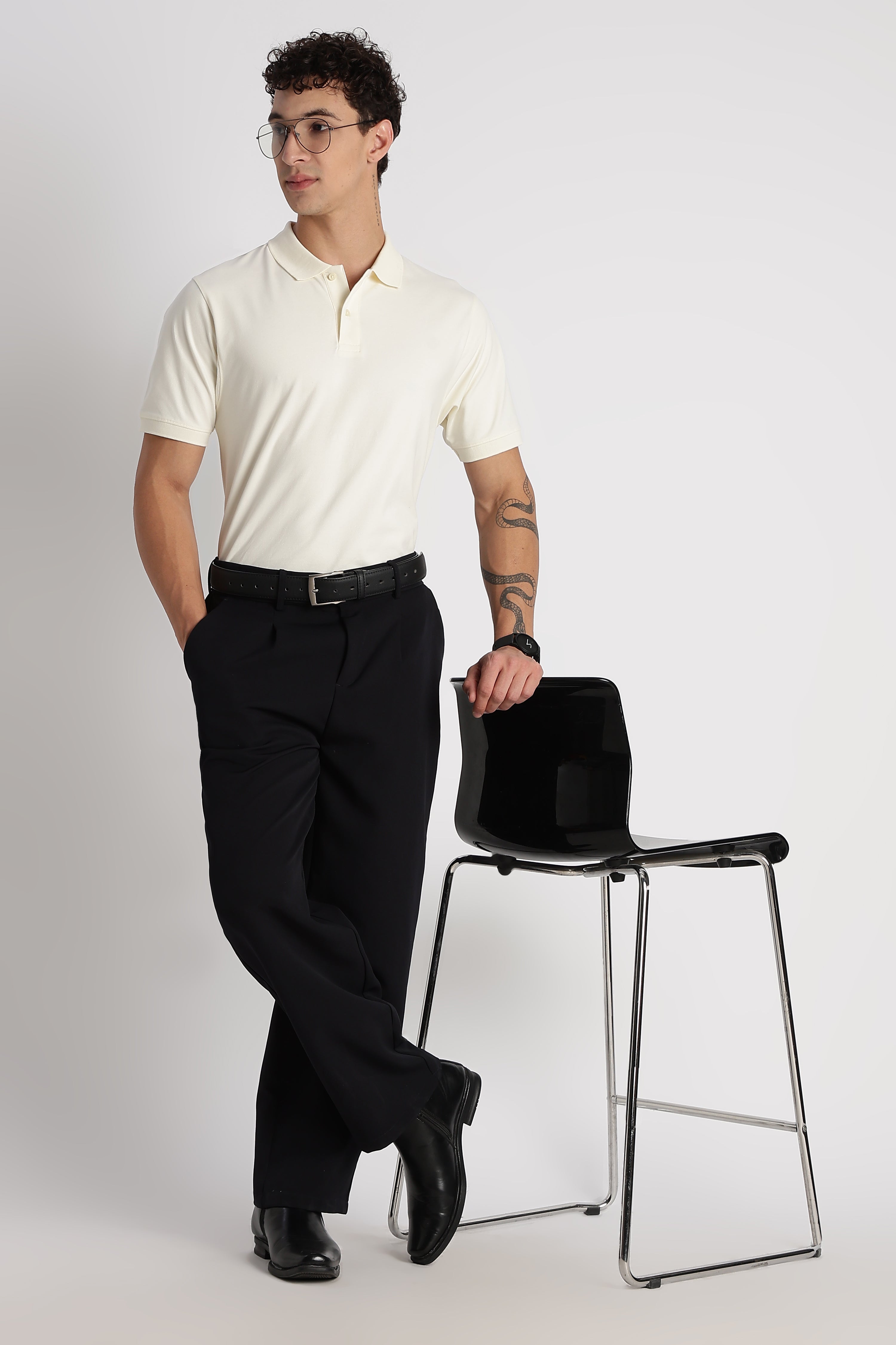 Men Premium Stretch Cotton Polo T-Shirt