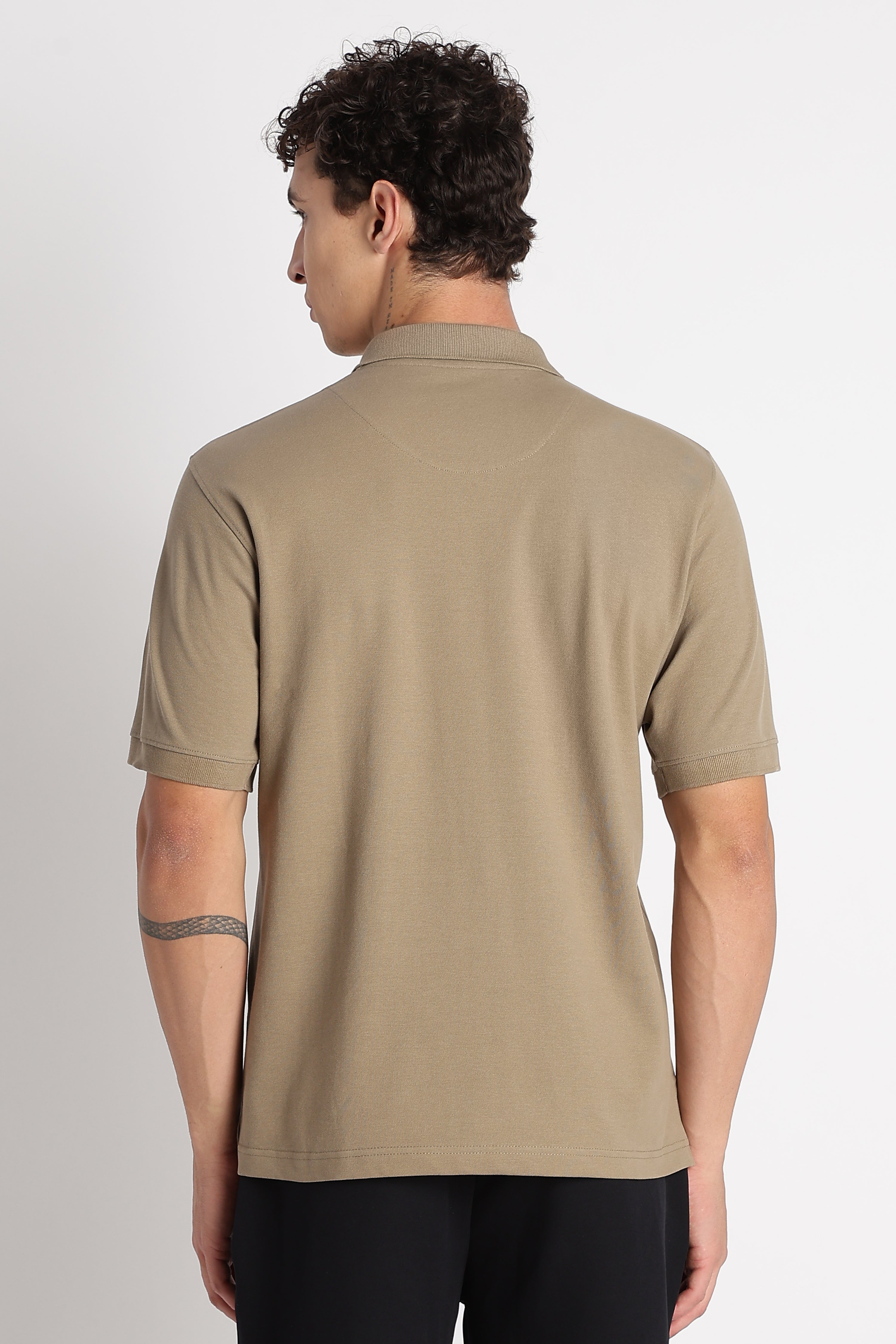 Men Premium Stretch Cotton Polo T-Shirt