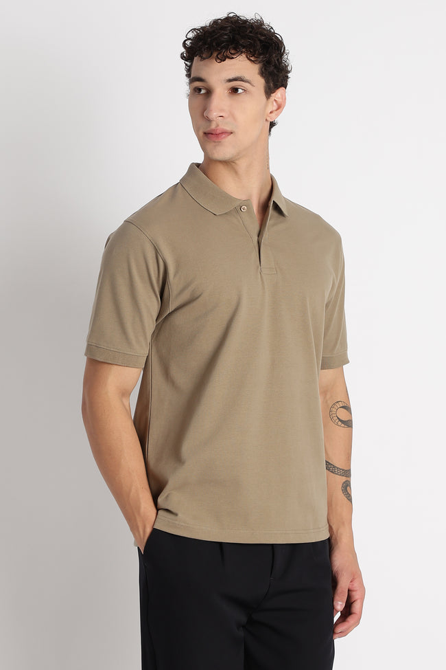 Men Premium Stretch Cotton Polo T-Shirt