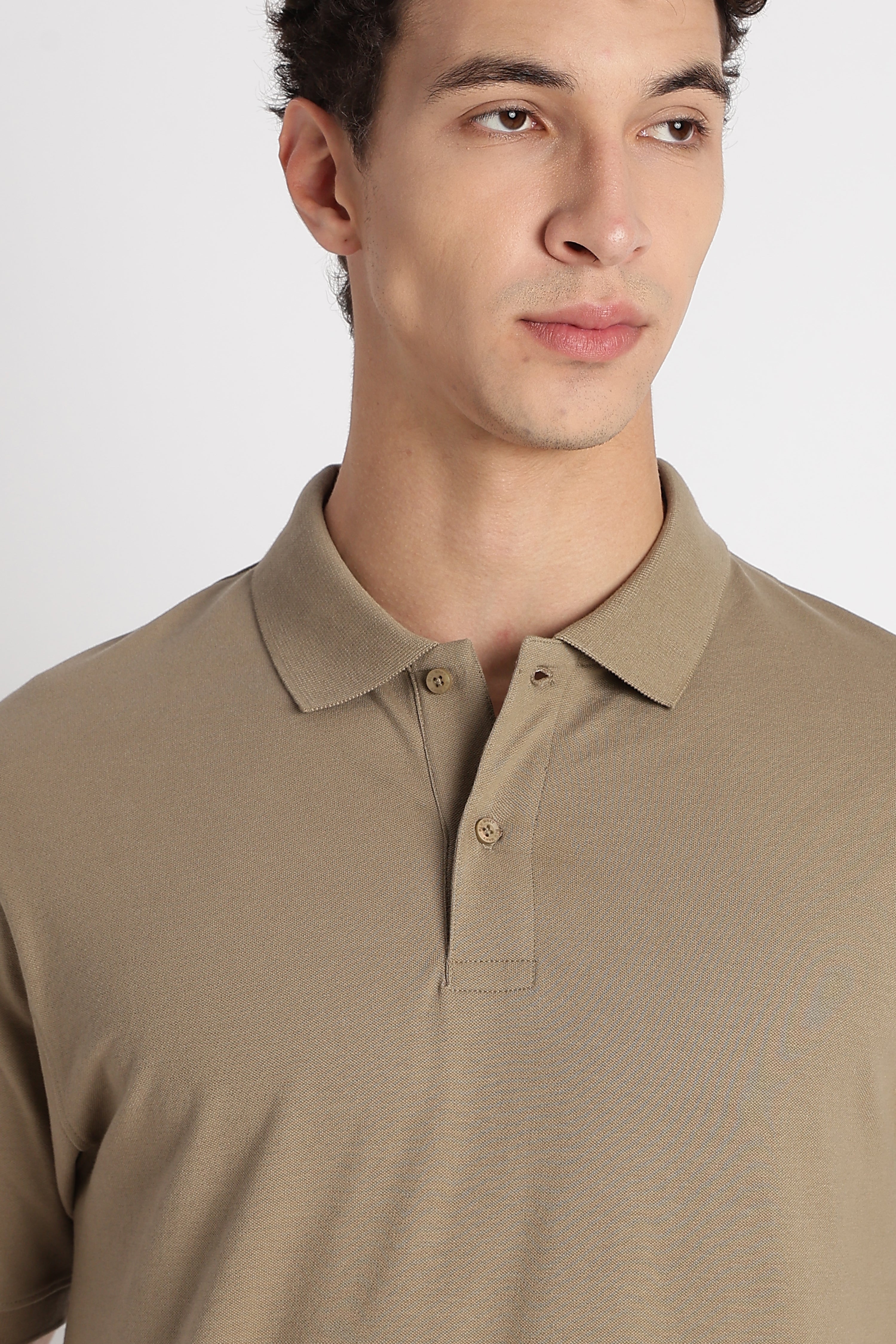 Men Premium Stretch Cotton Polo T-Shirt