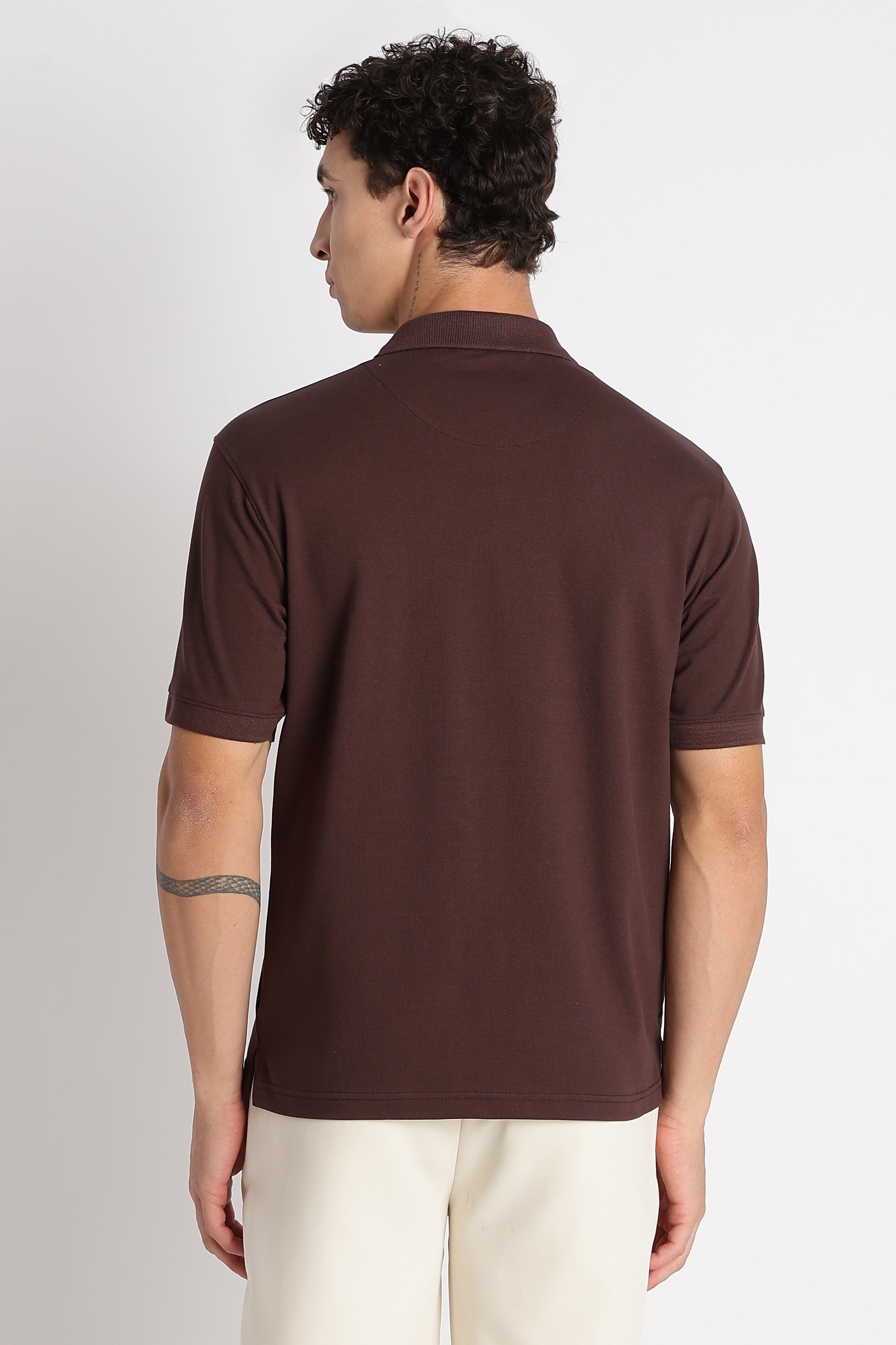 Men Premium Stretch Cotton Polo T-Shirt