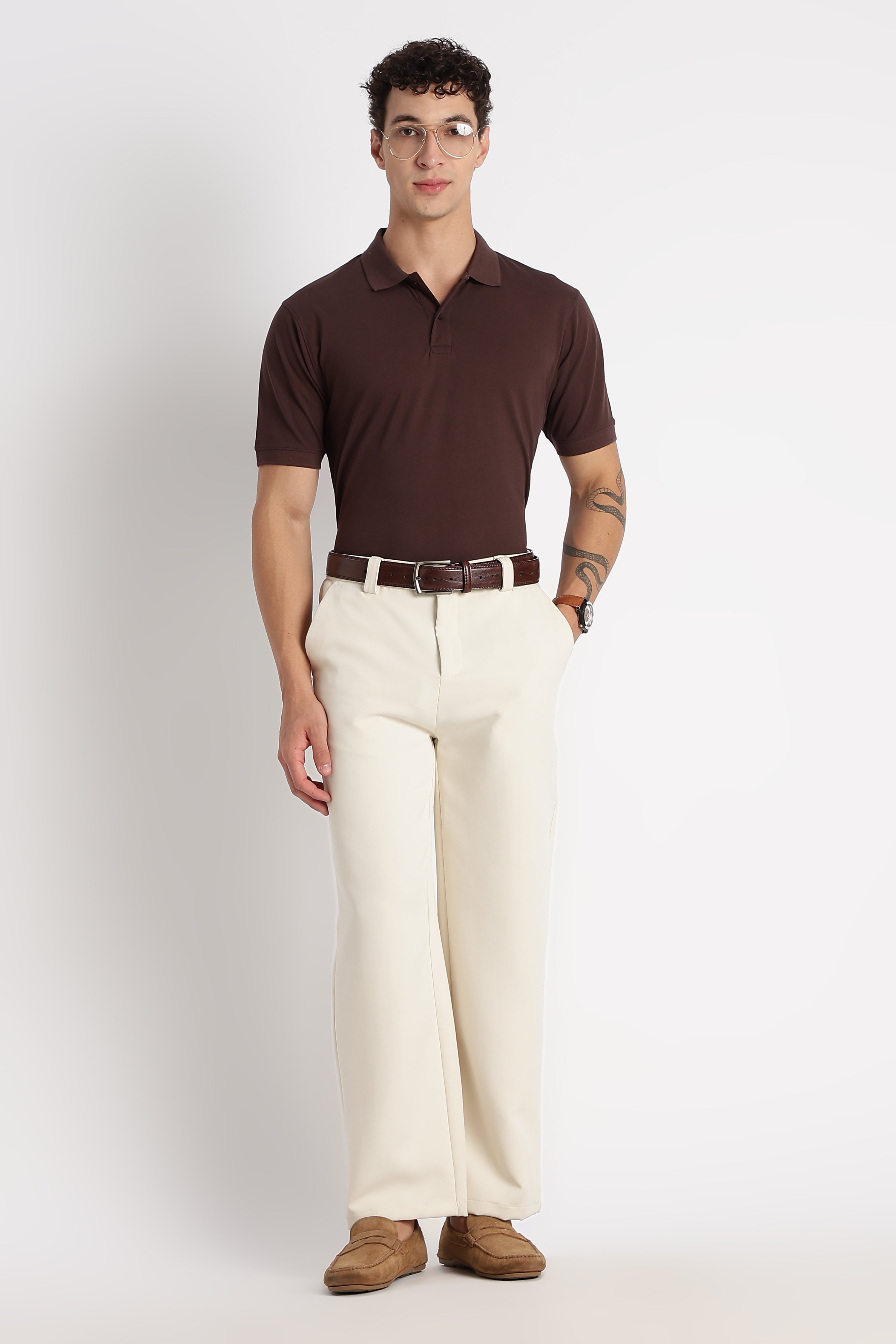 Men Premium Stretch Cotton Polo T-Shirt