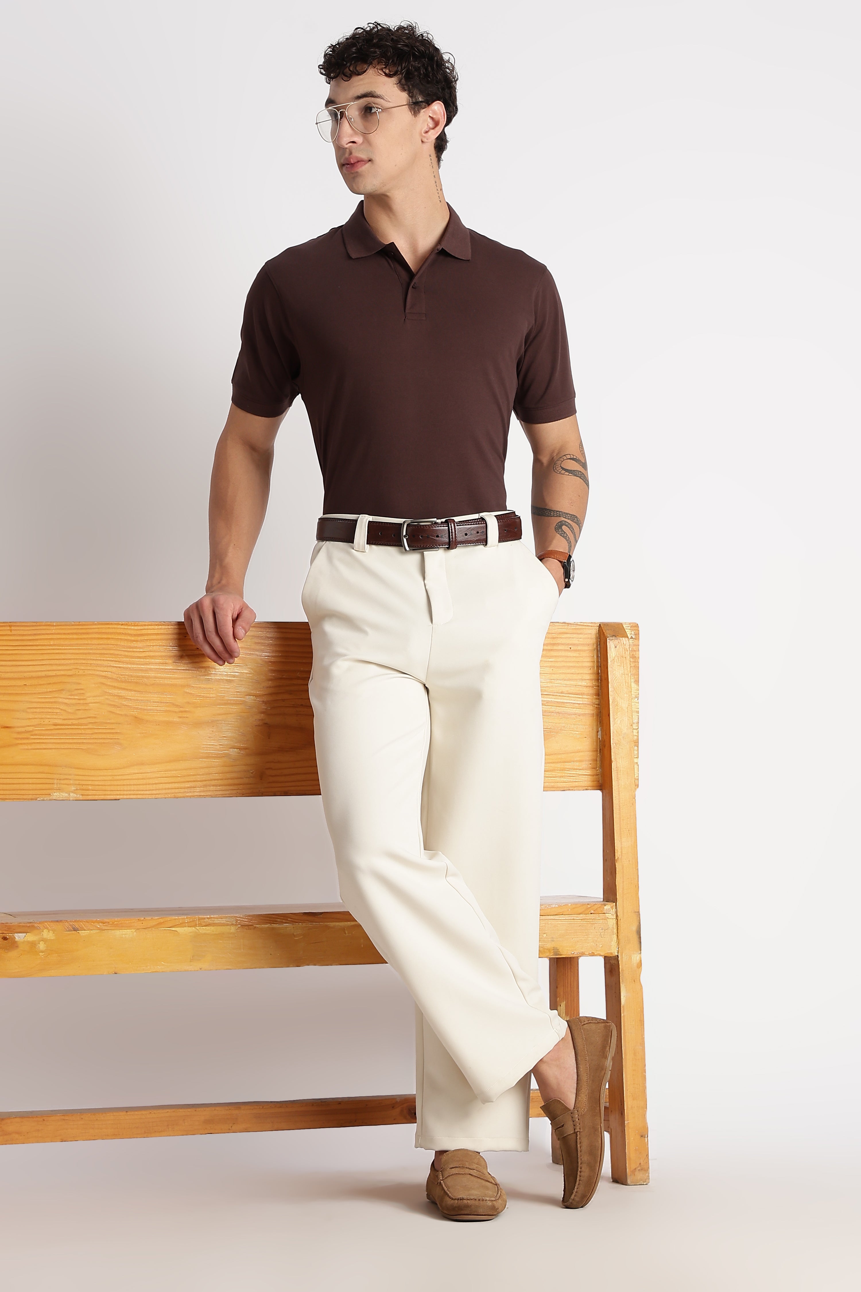 Men Premium Stretch Cotton Polo T-Shirt