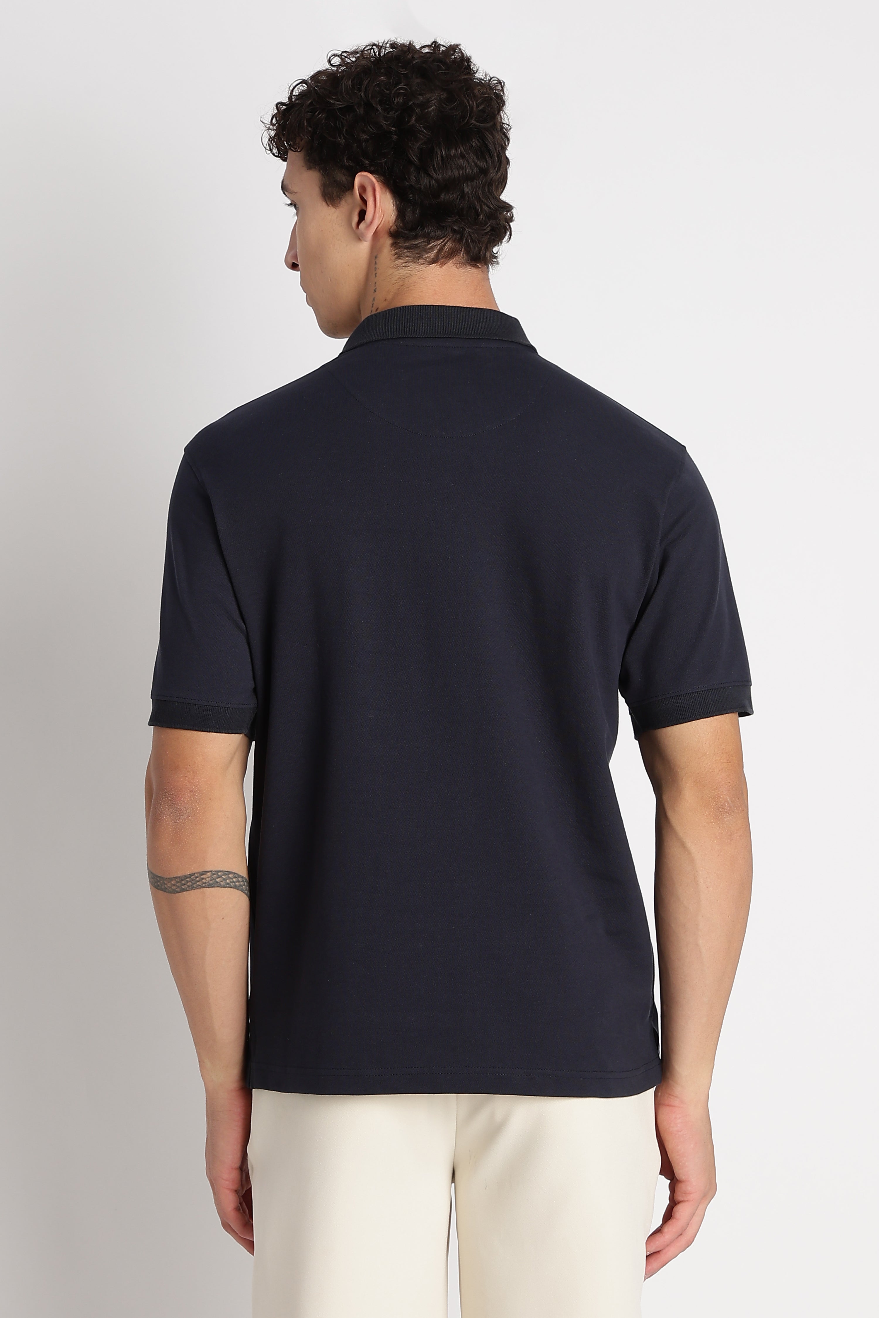 Men Premium Stretch Cotton Polo T-Shirt