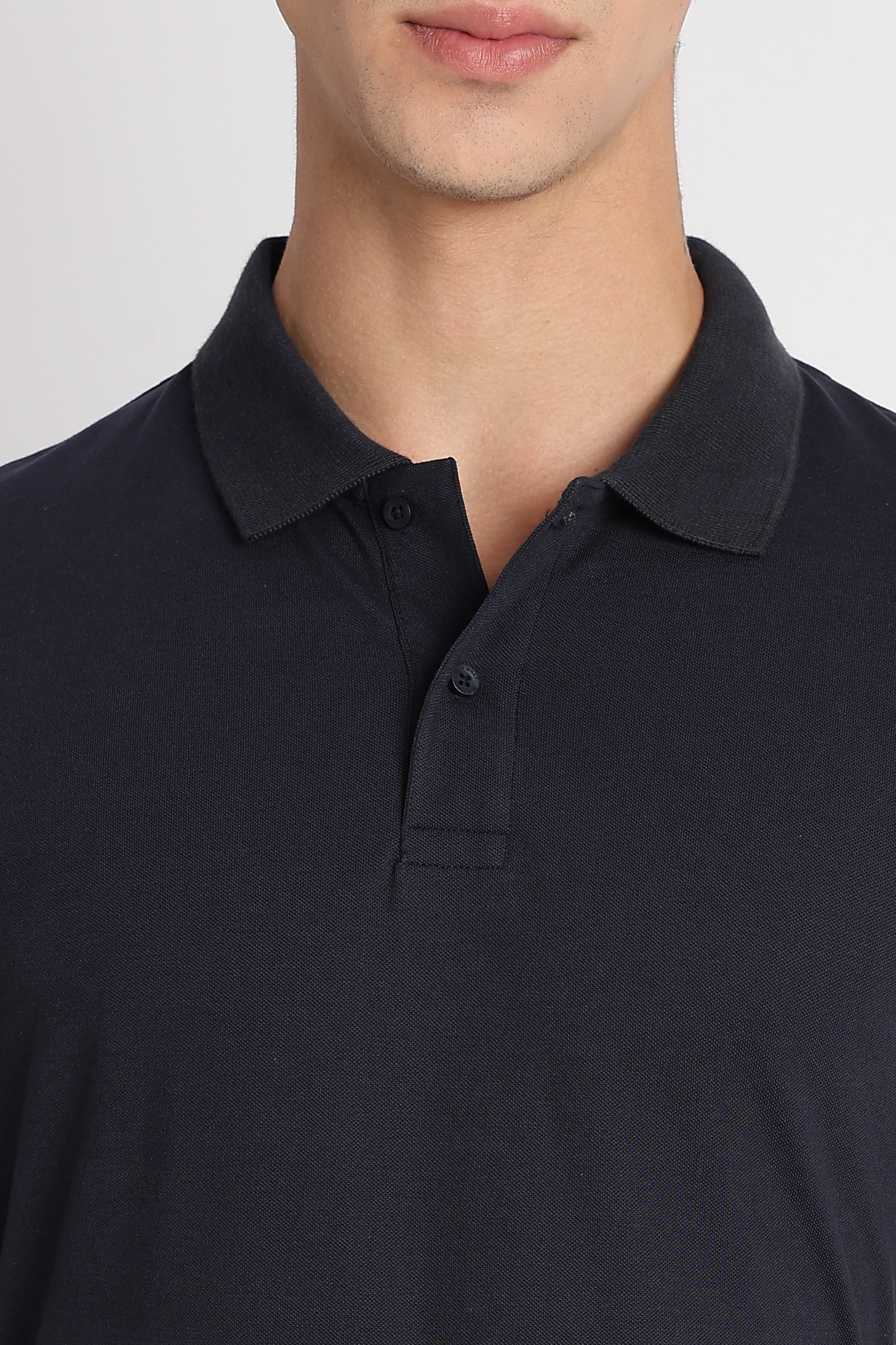 Men Premium Stretch Cotton Polo T-Shirt