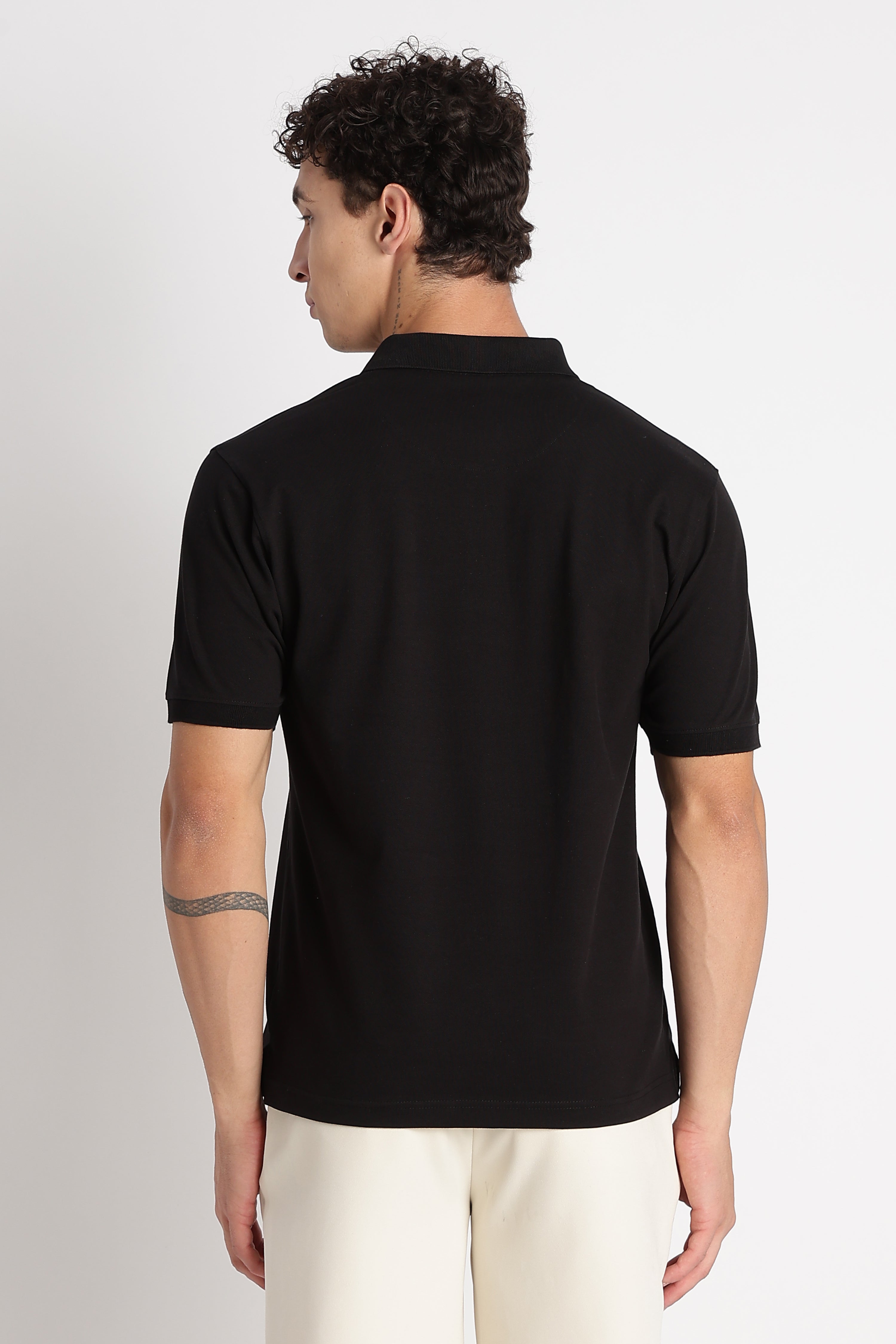Men Premium Stretch Cotton Polo T-Shirt