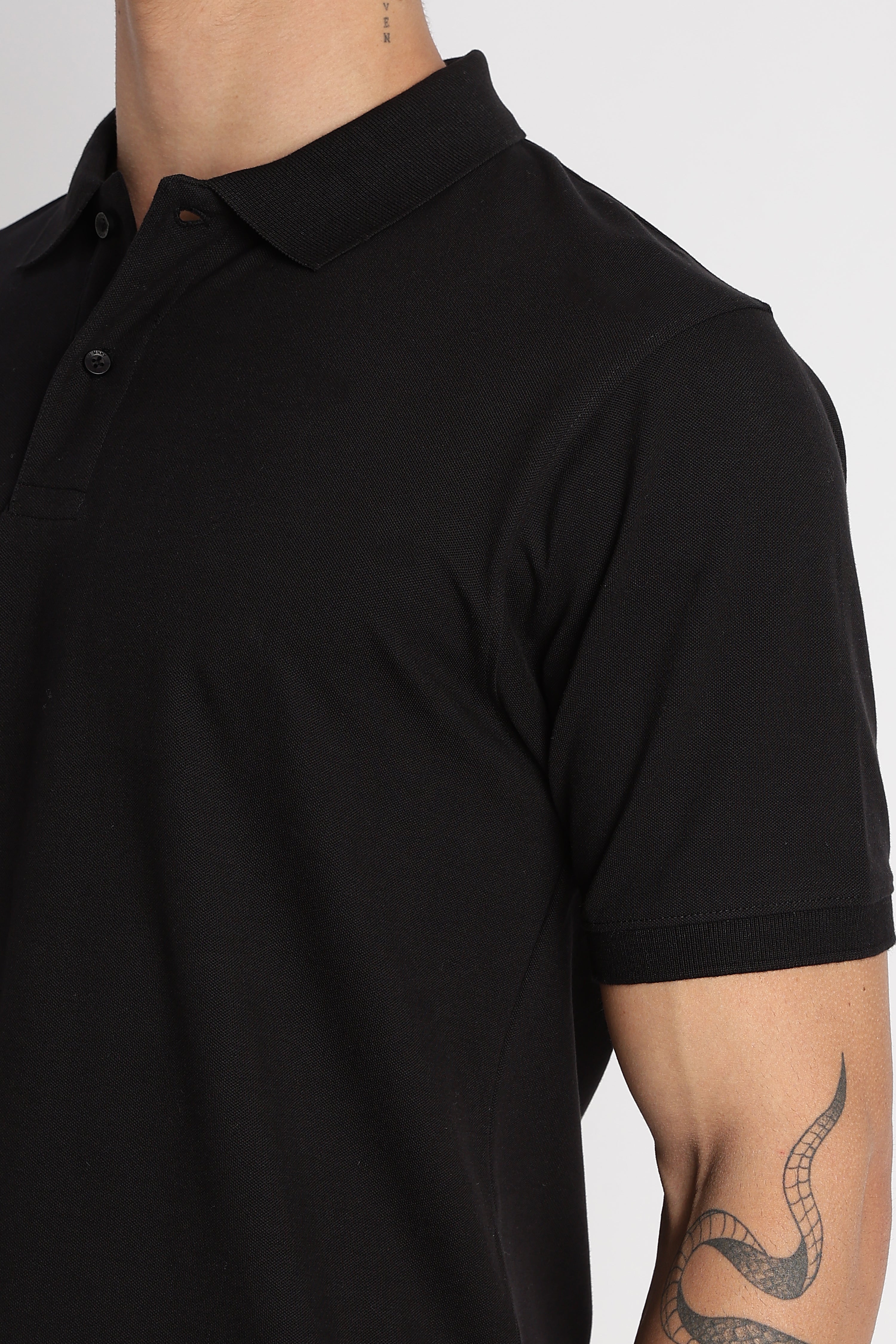 Men Premium Stretch Cotton Polo T-Shirt