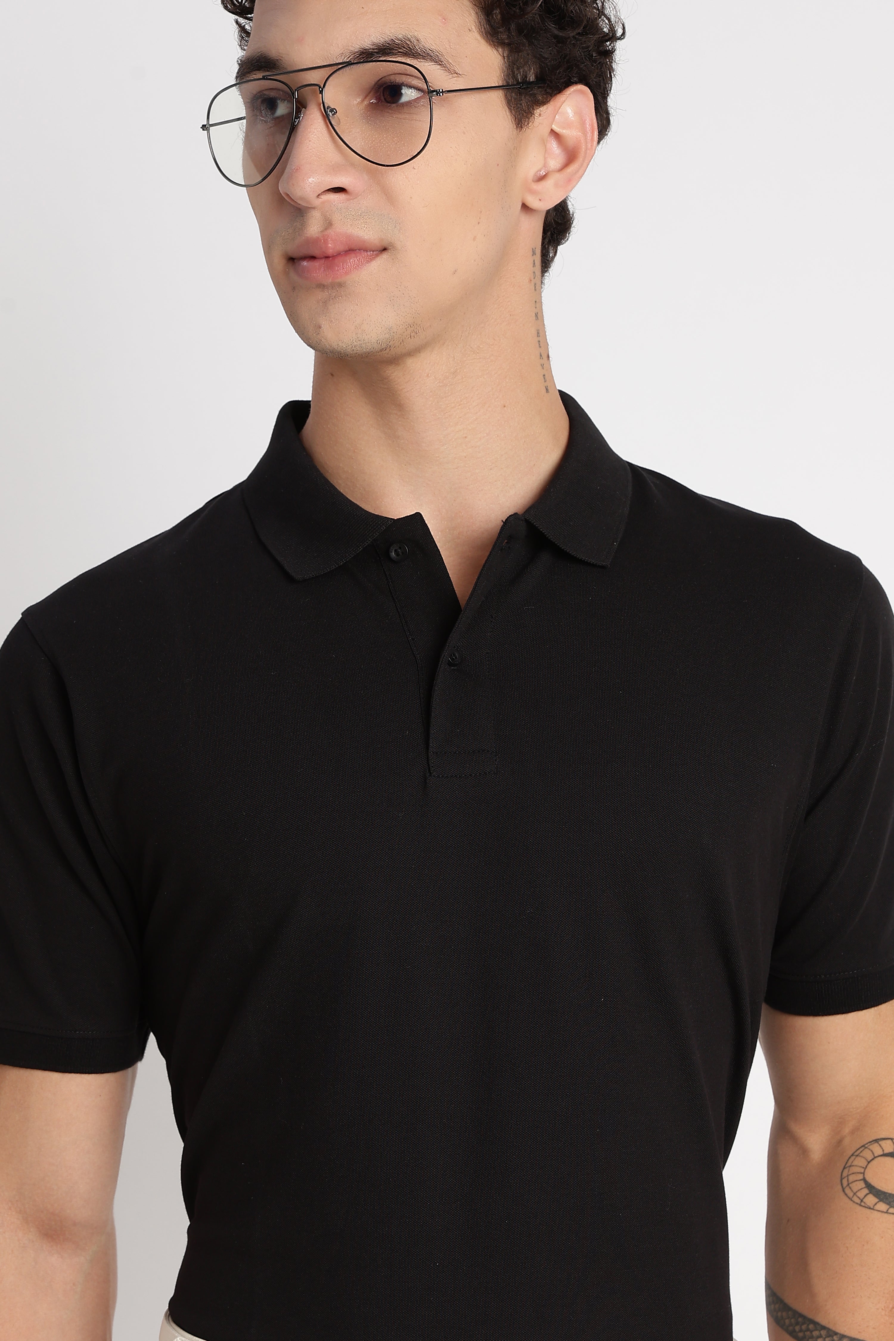 Men Premium Stretch Cotton Polo T-Shirt