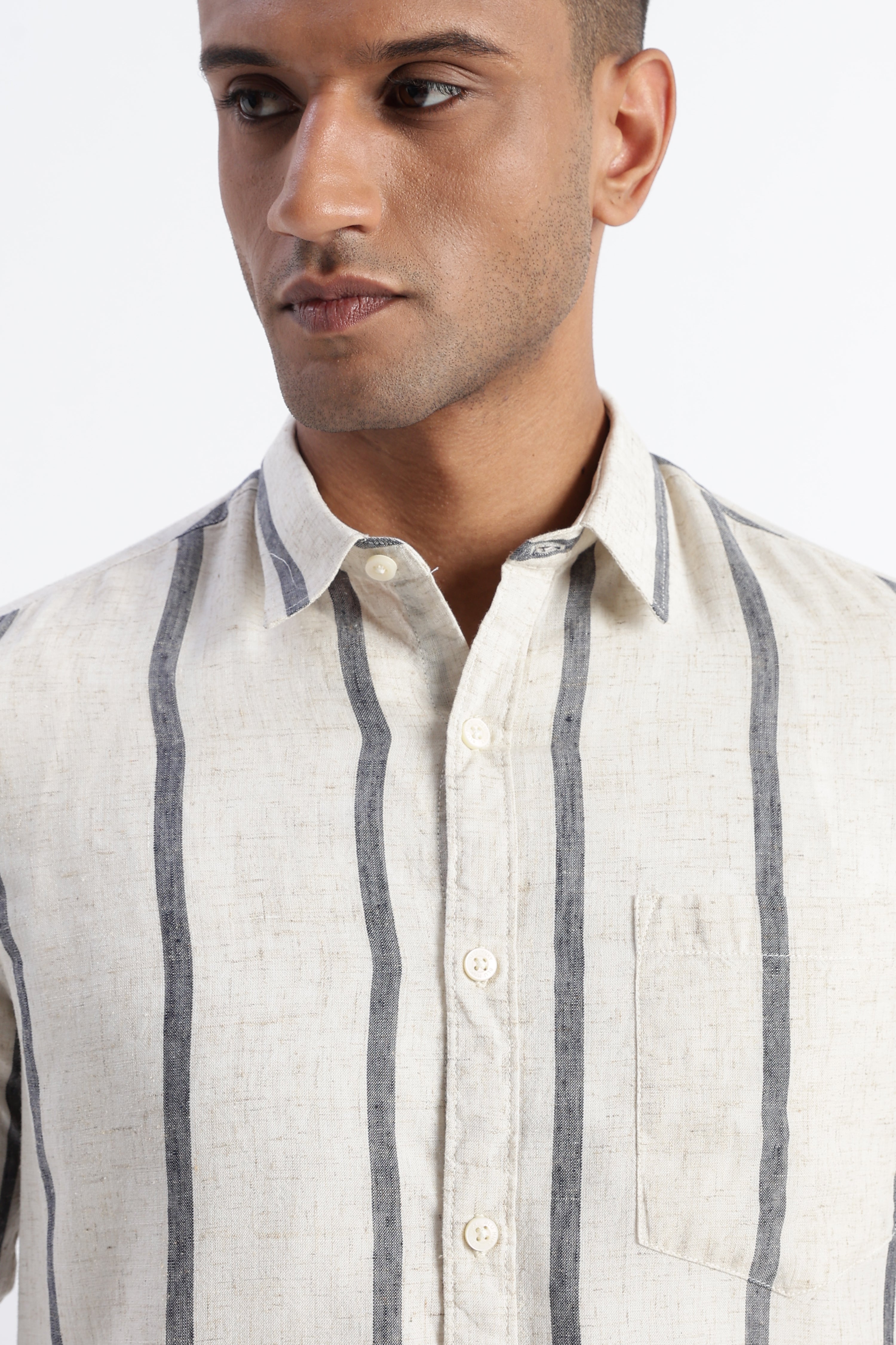Men Classic Stripe Shirt