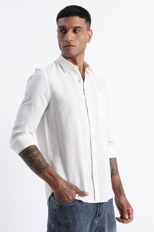 Men Classic Stripe Shirt