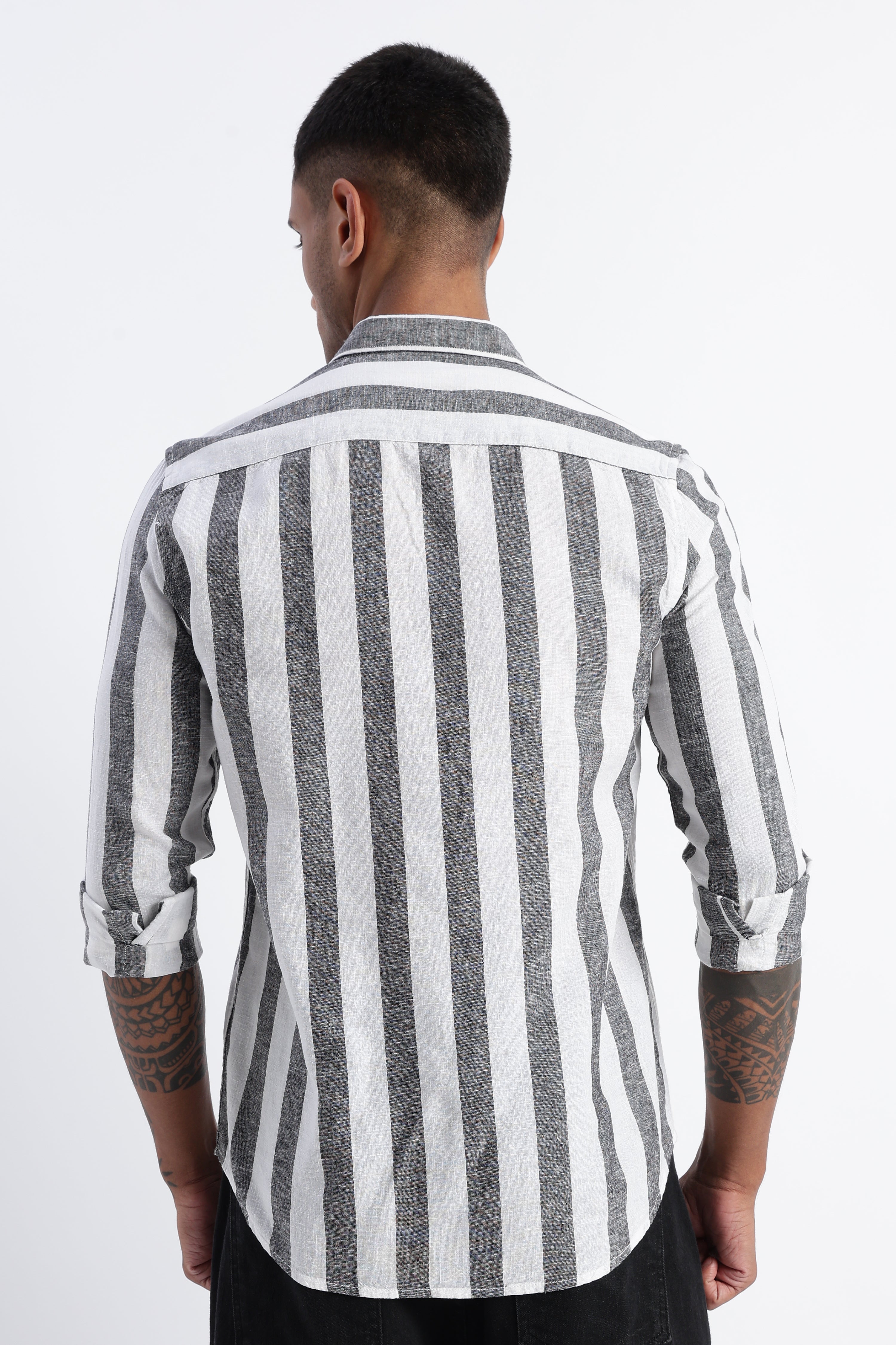 Men Classic Stripe Shirt