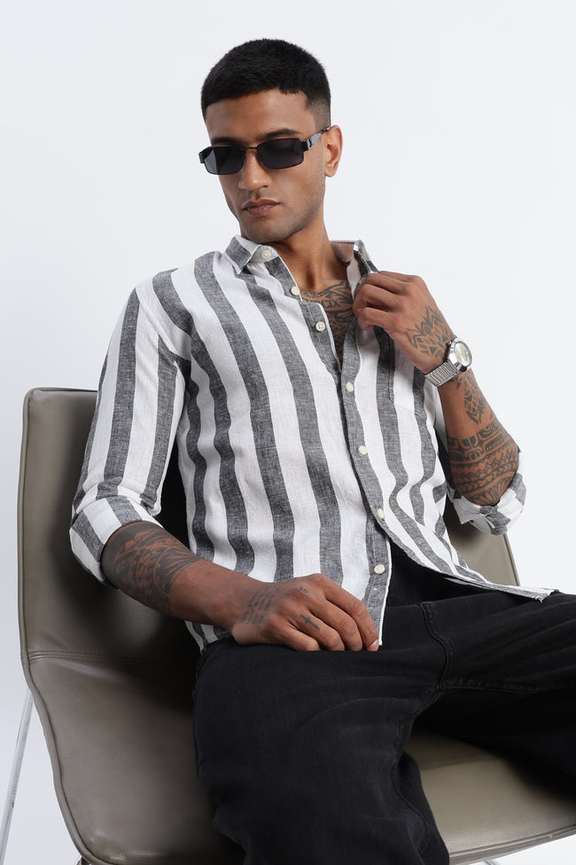 Men Classic Stripe Shirt
