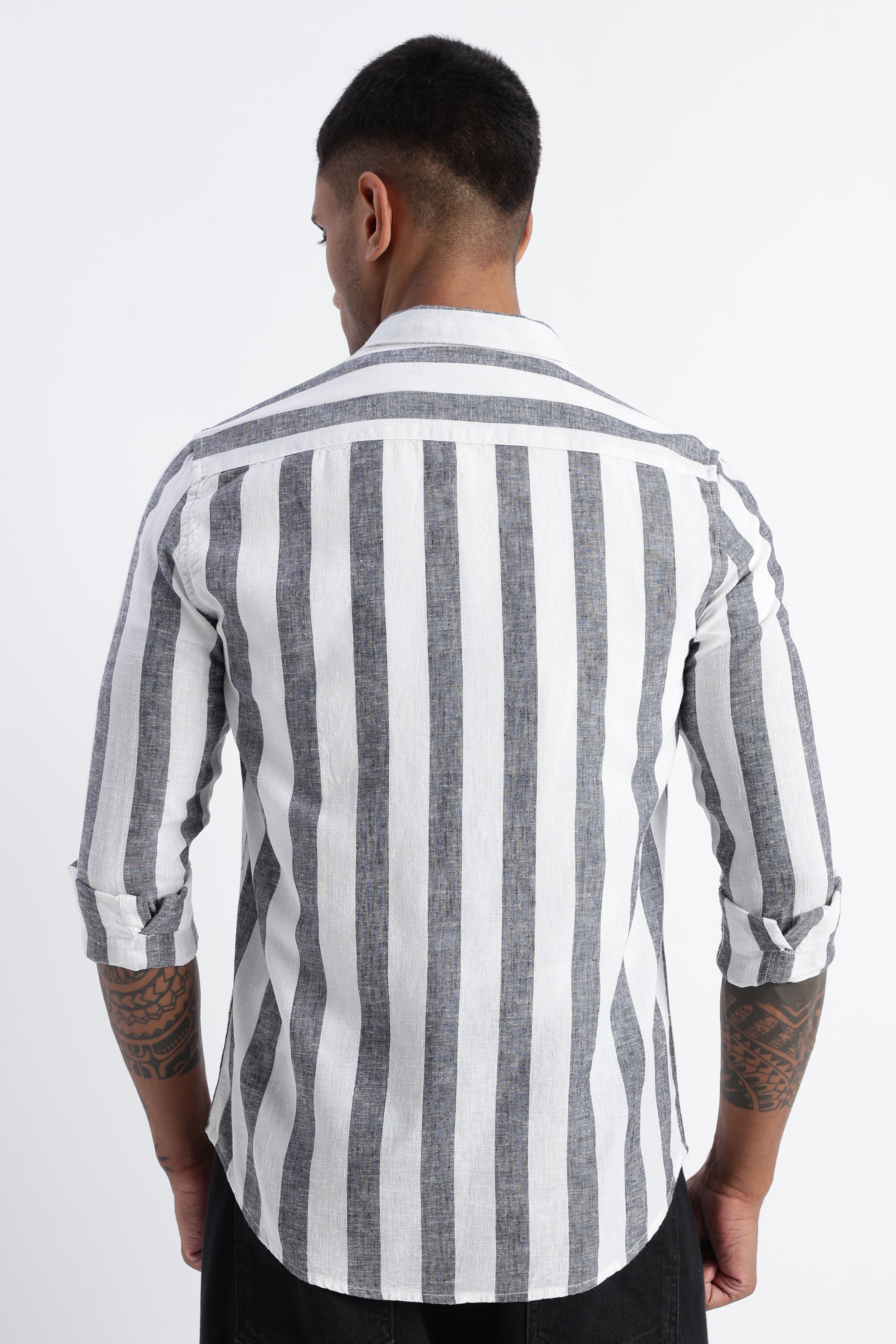 Men Classic Stripe Shirt