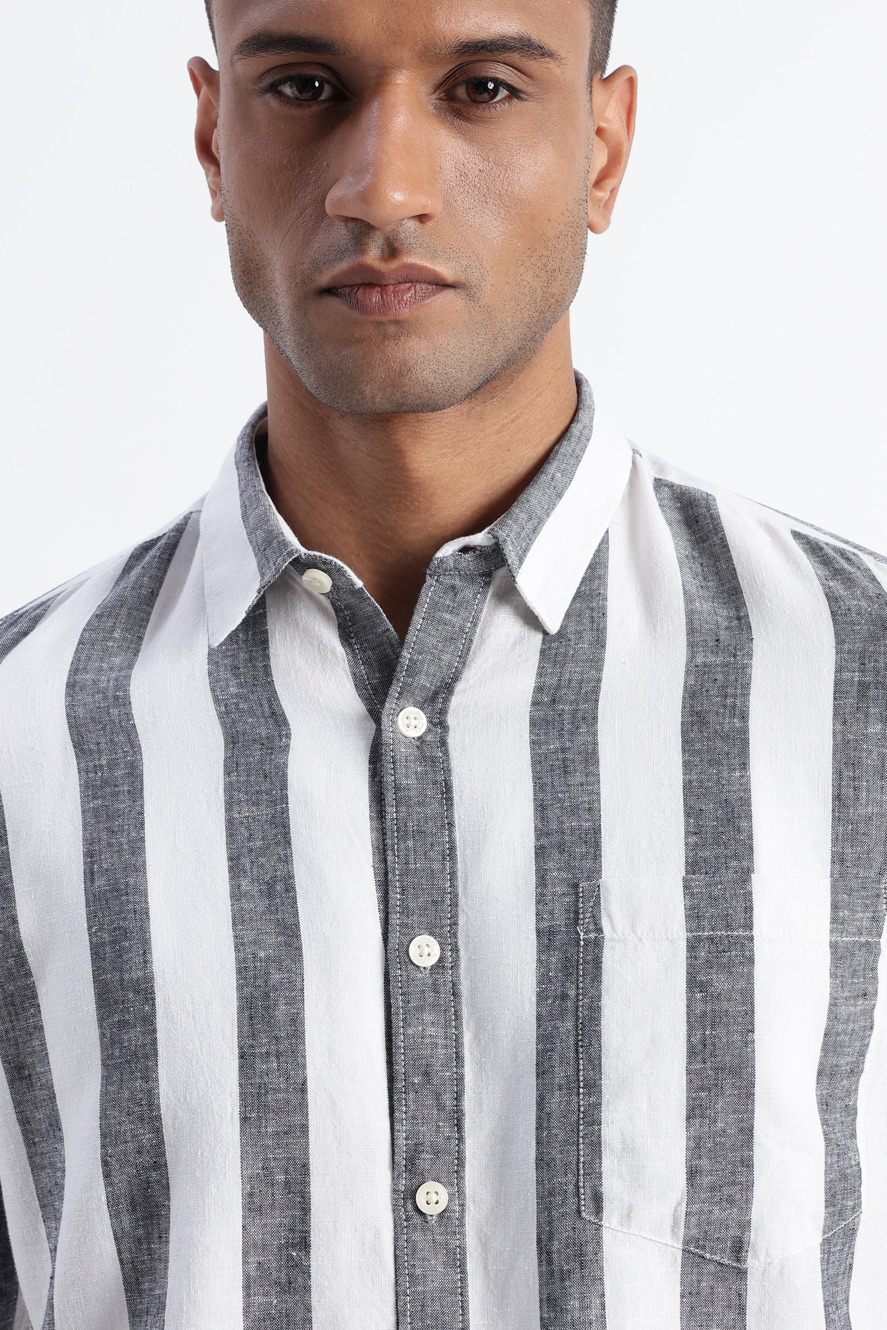 Men Classic Stripe Shirt