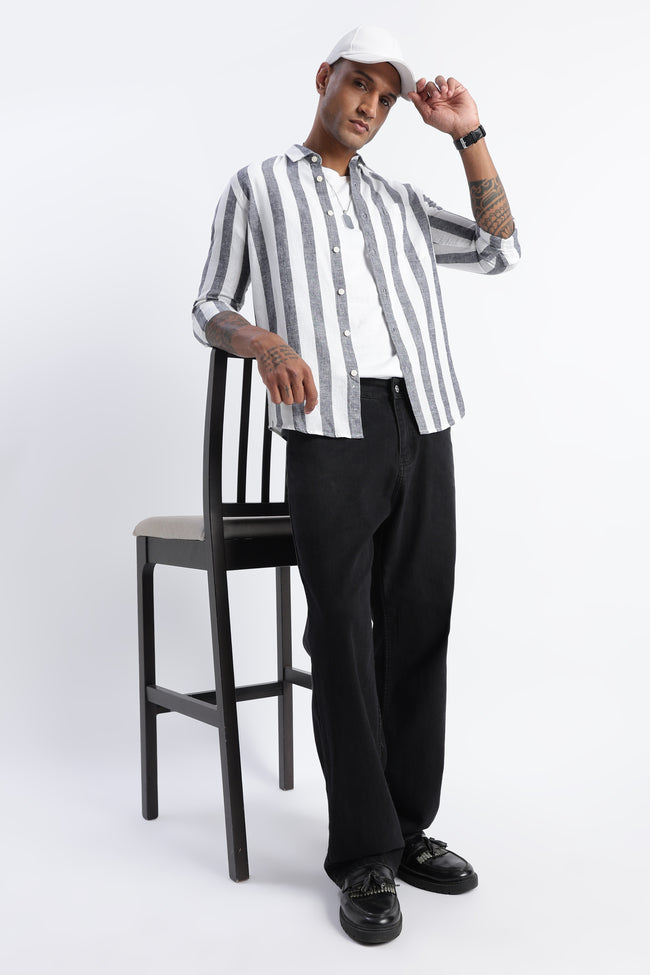 Men Classic Stripe Shirt