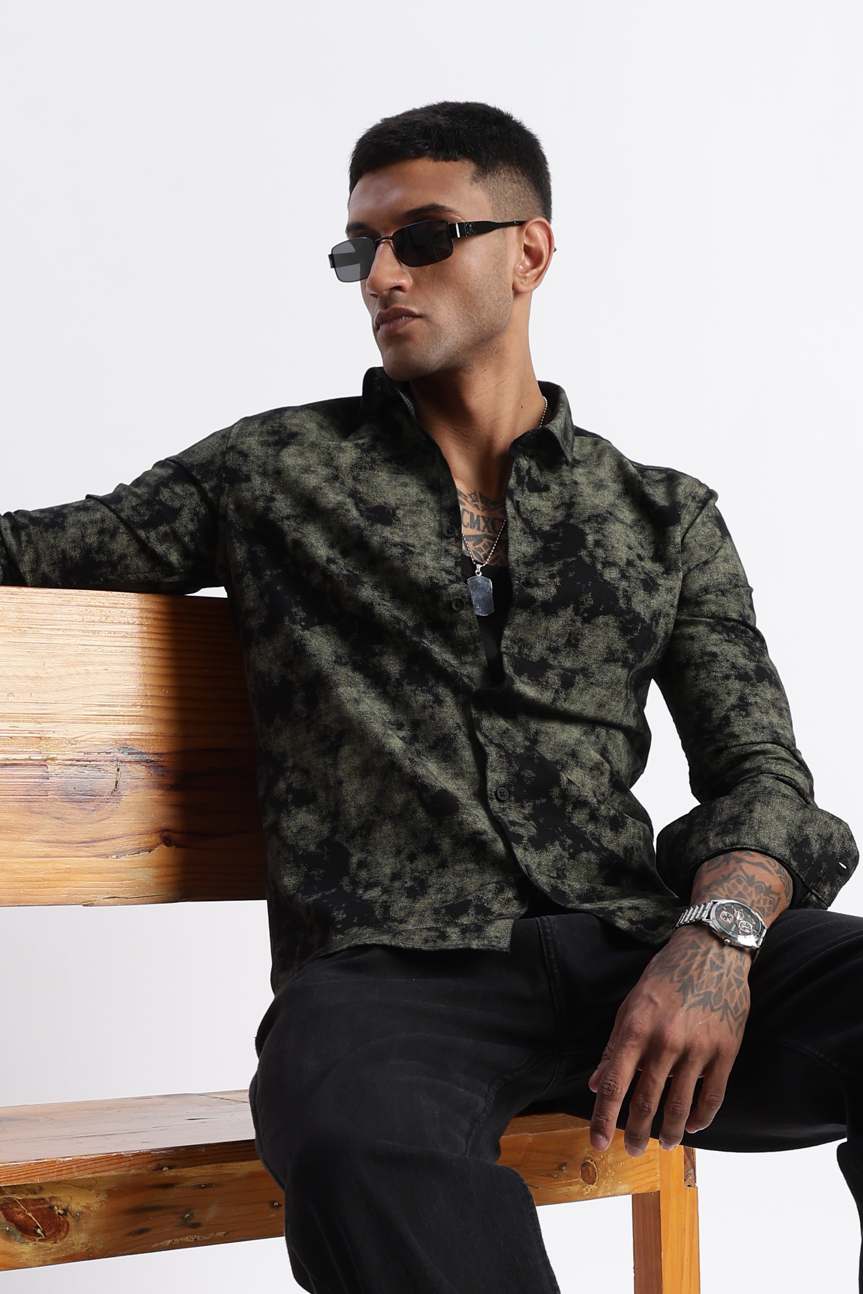 Men Paisley Print Shirt