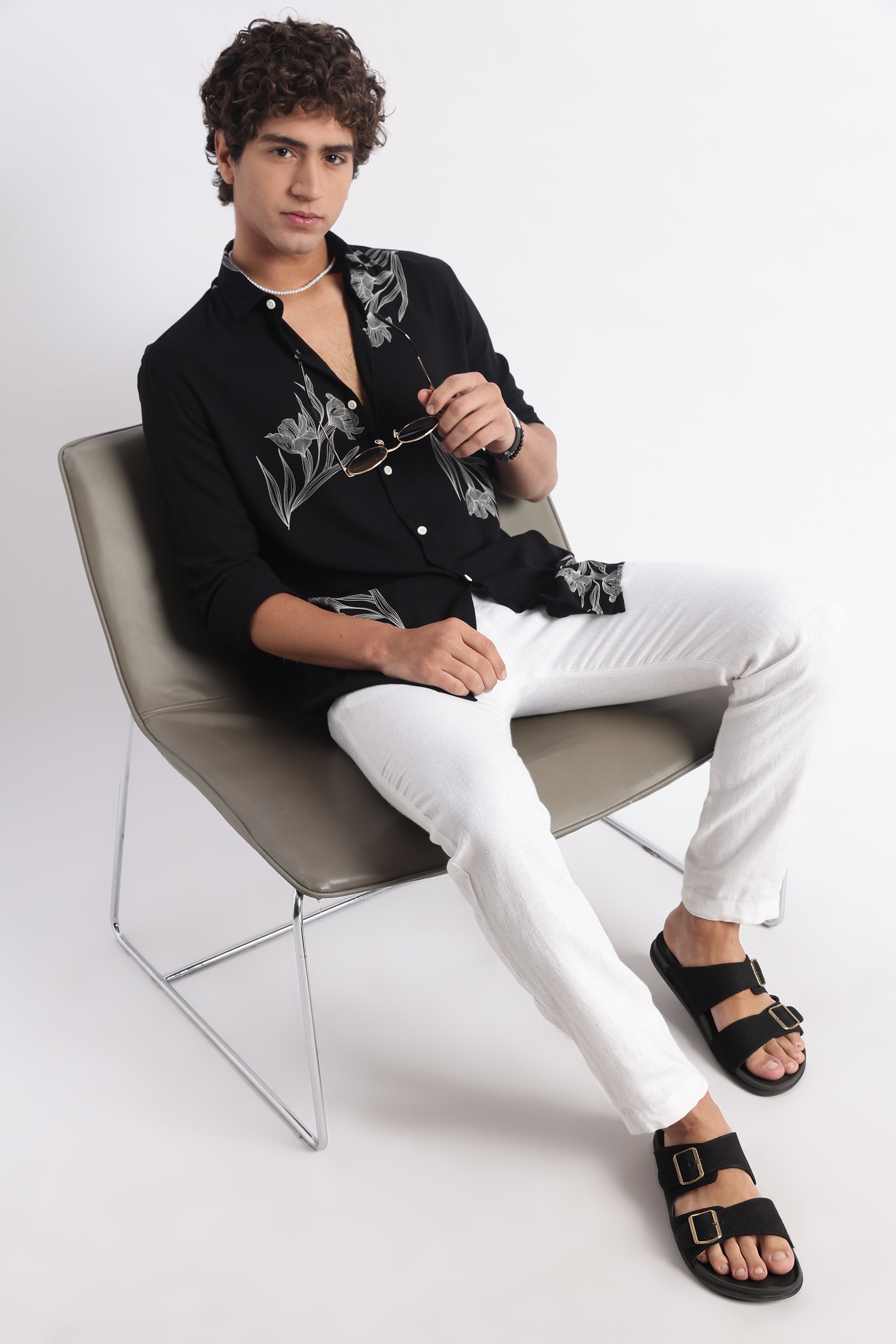 Men Modern Day Print Shirt