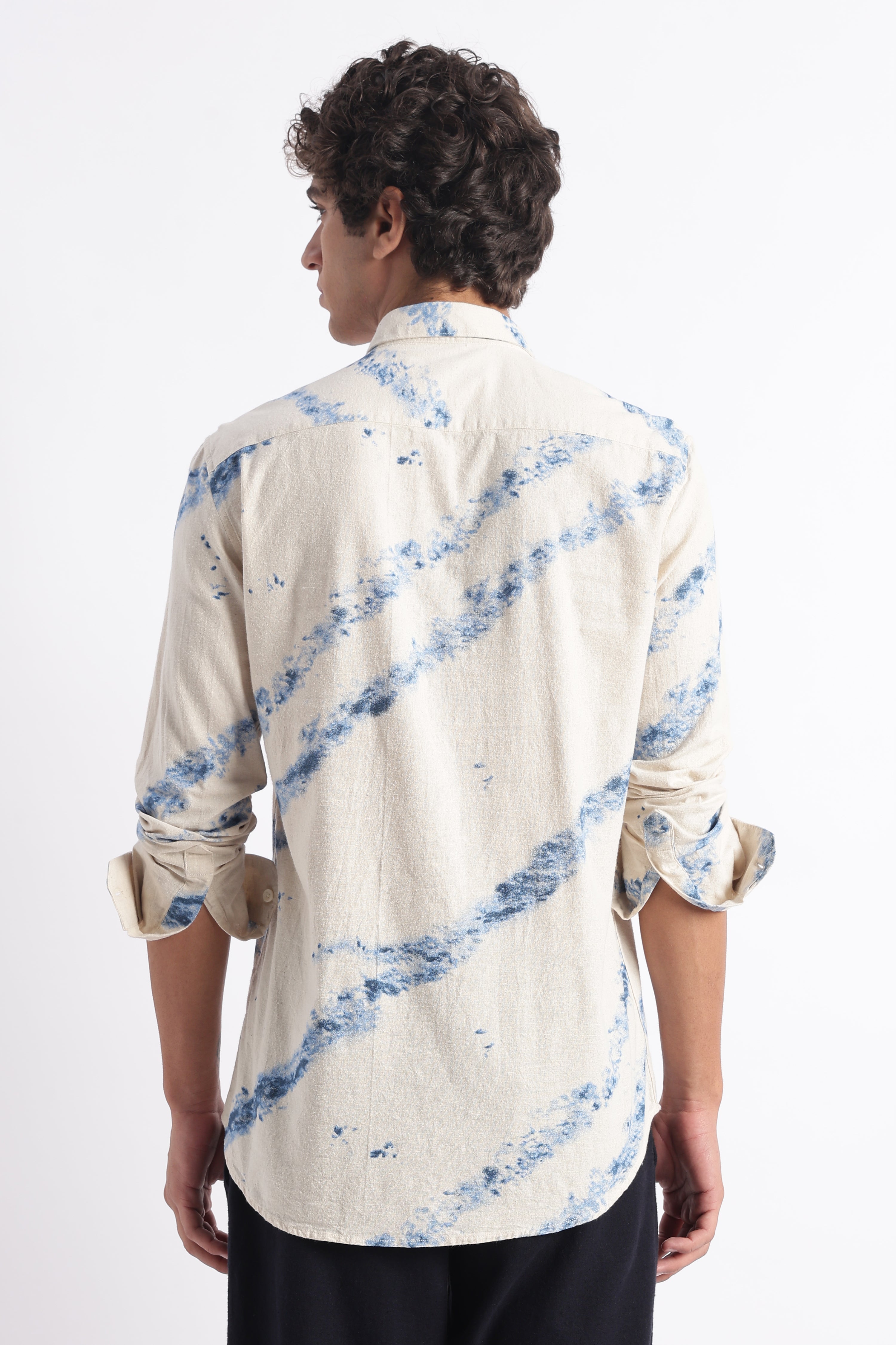Men Modern Day Print Shirt