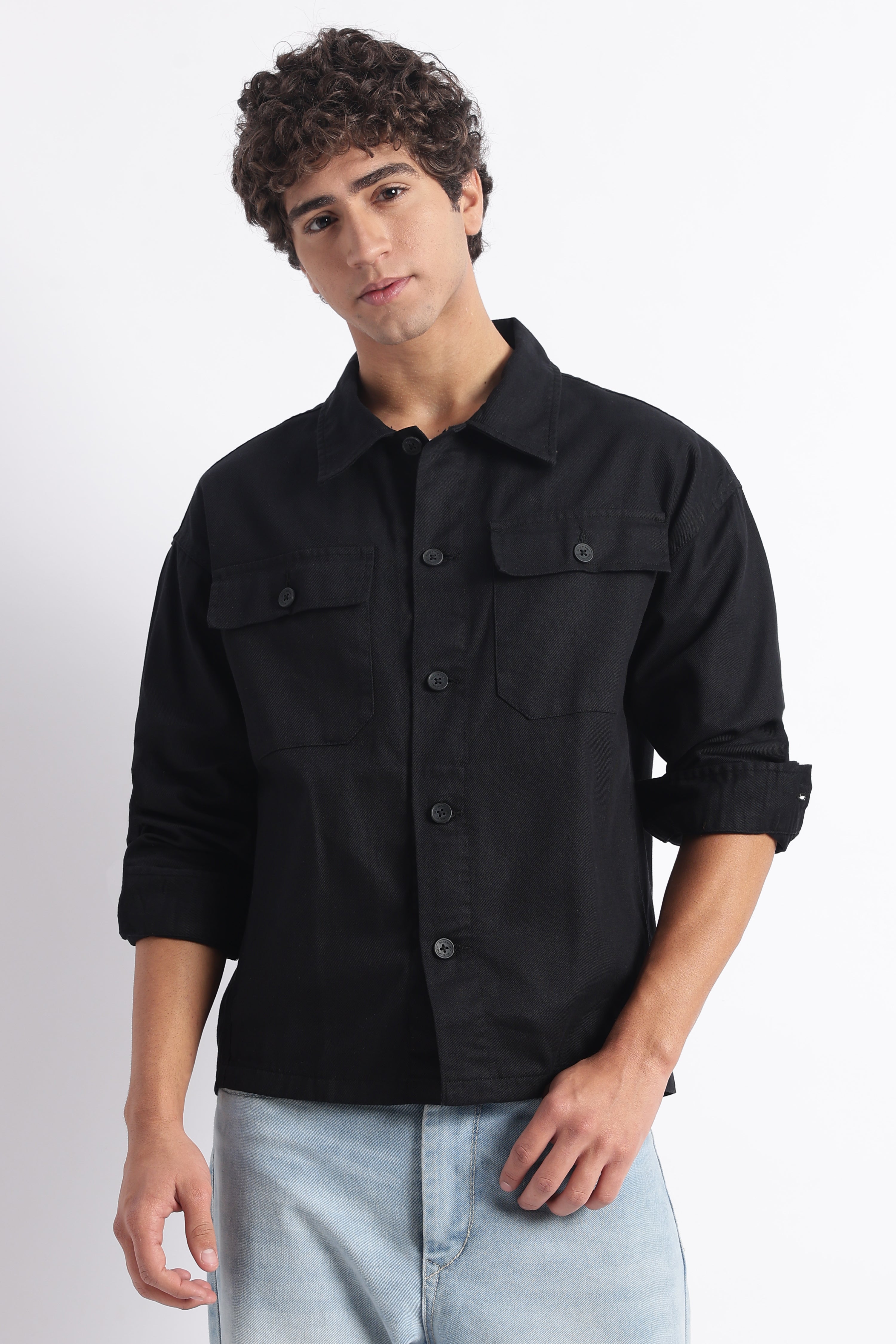 Men Everyday Layering Shacket