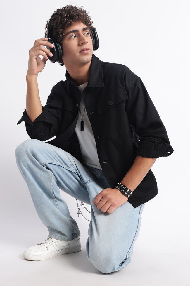 Men Everyday Layering Shacket