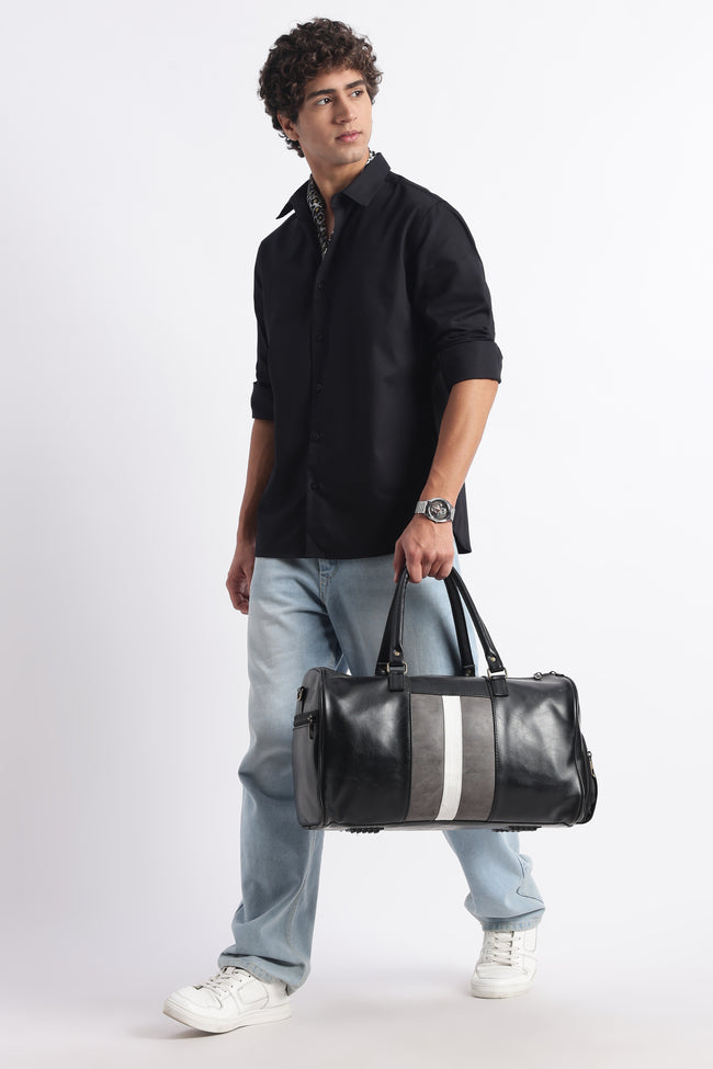 Men Classic Dobby Solid Shirt