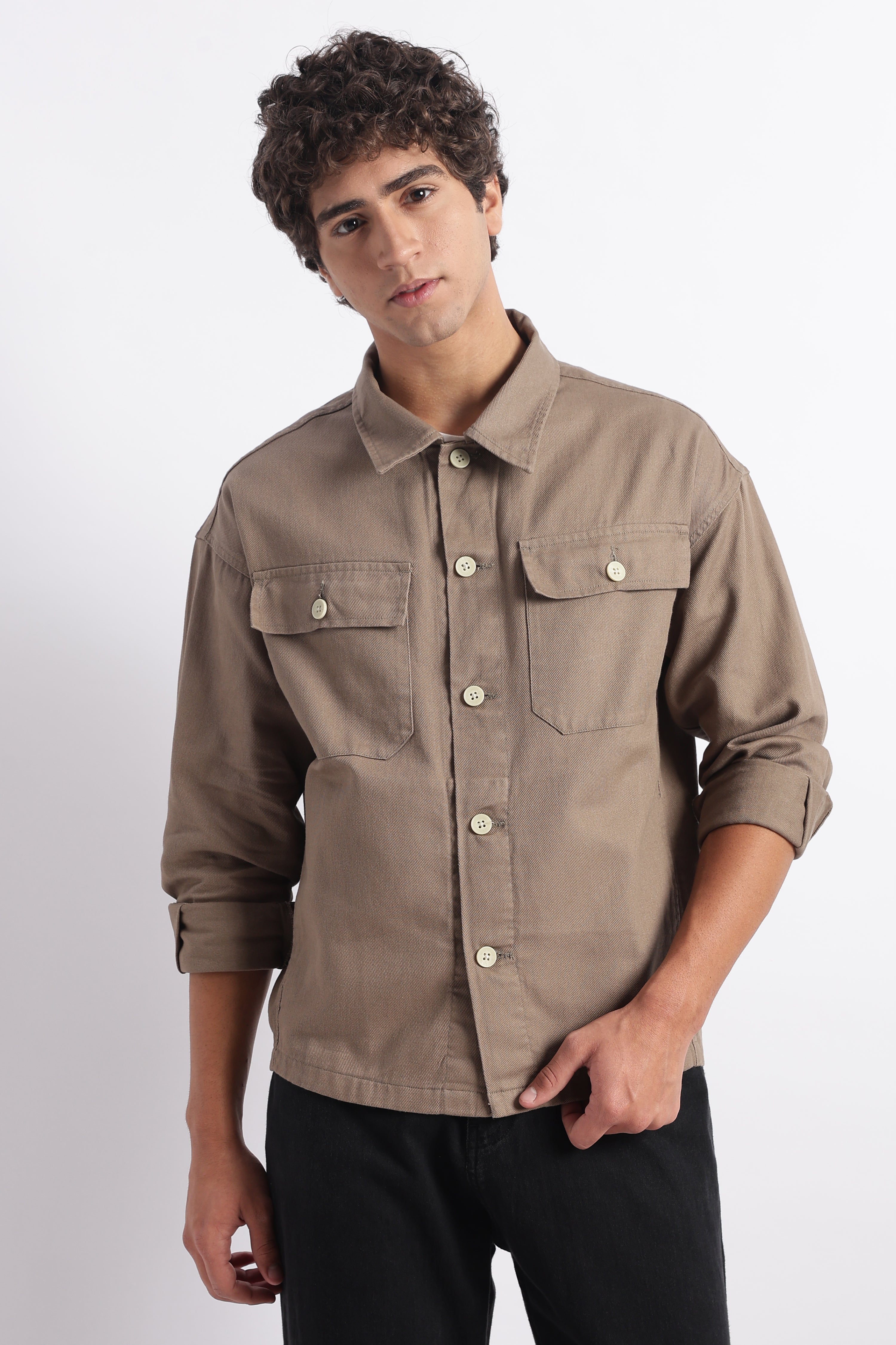 Men Everyday Layering Shacket