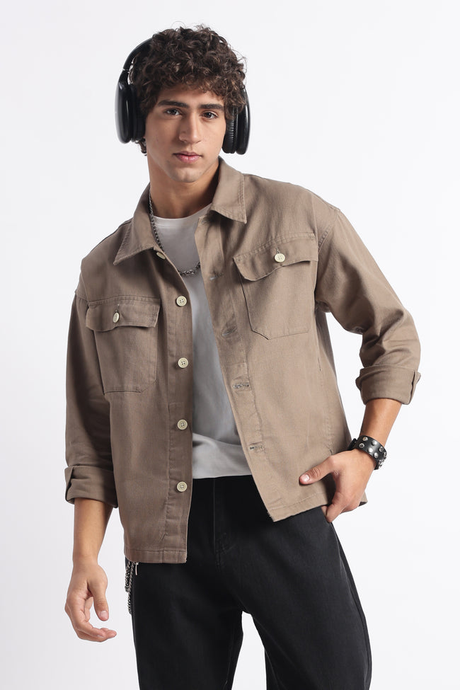 Men Everyday Layering Shacket
