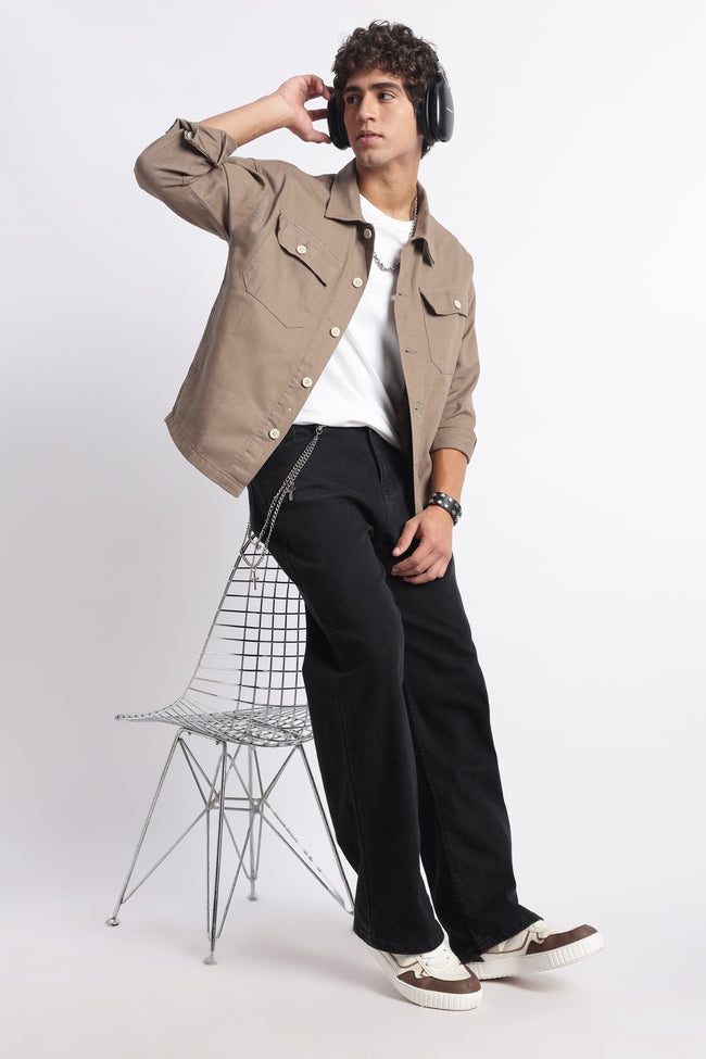 Men Everyday Layering Shacket