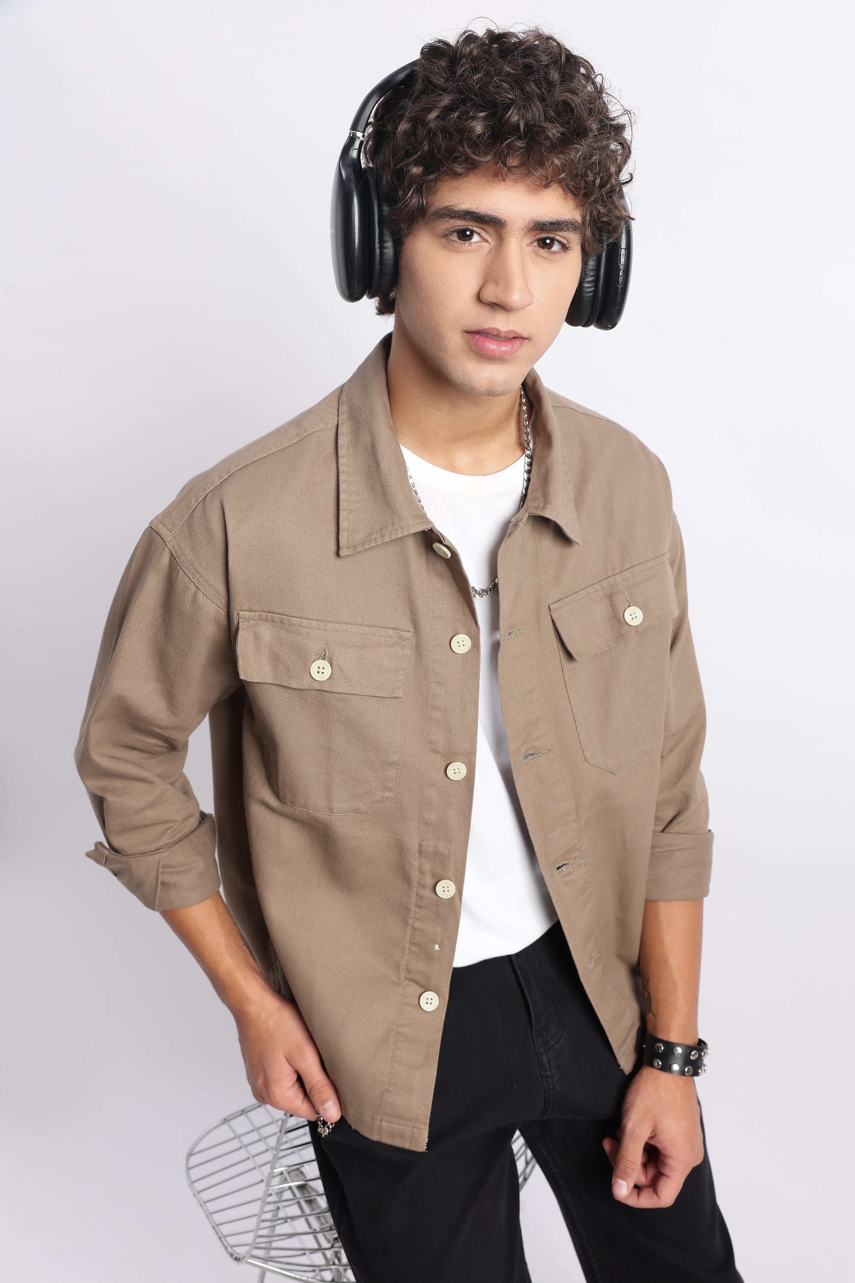 Men Everyday Layering Shacket