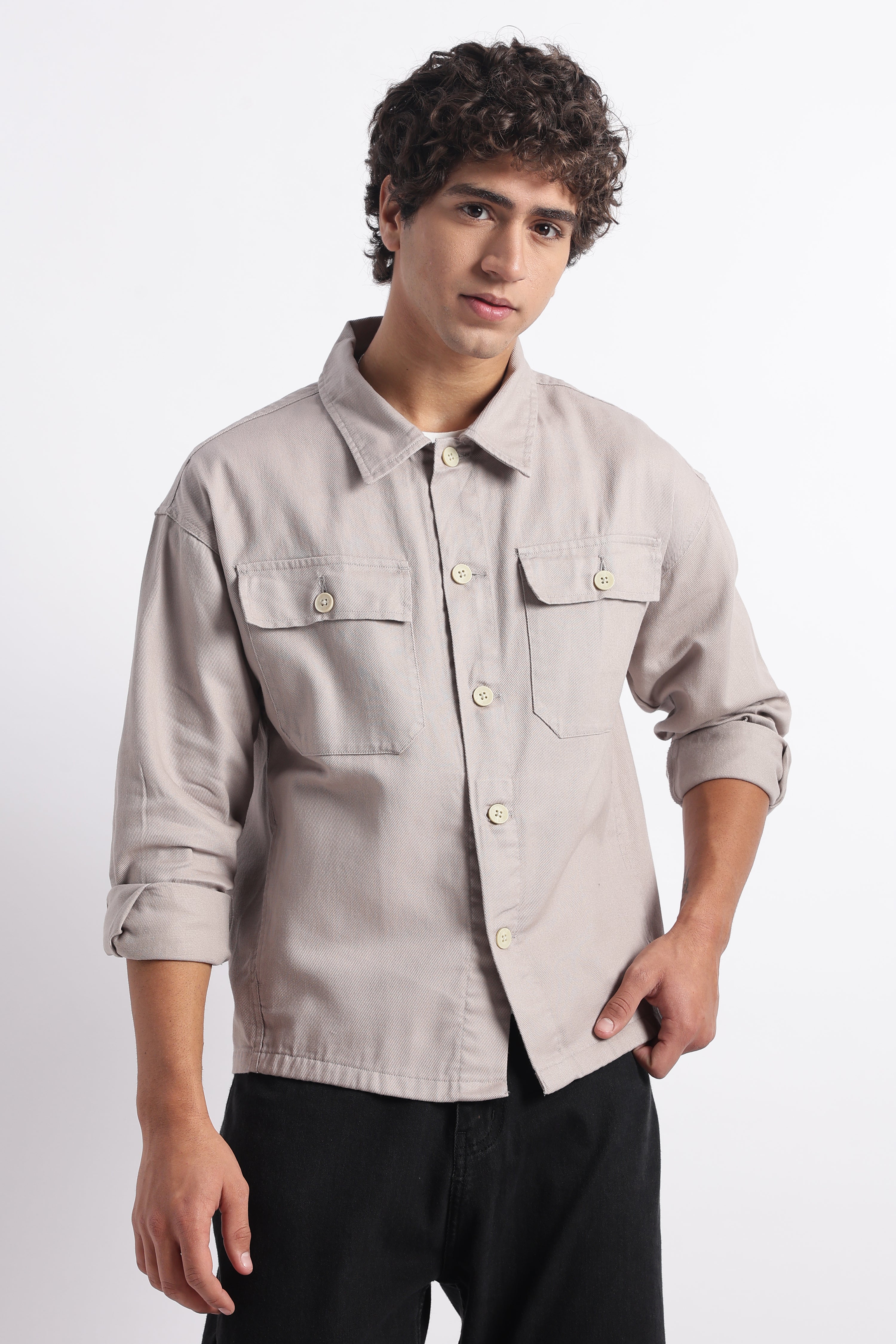 Men Everyday Layering Shacket