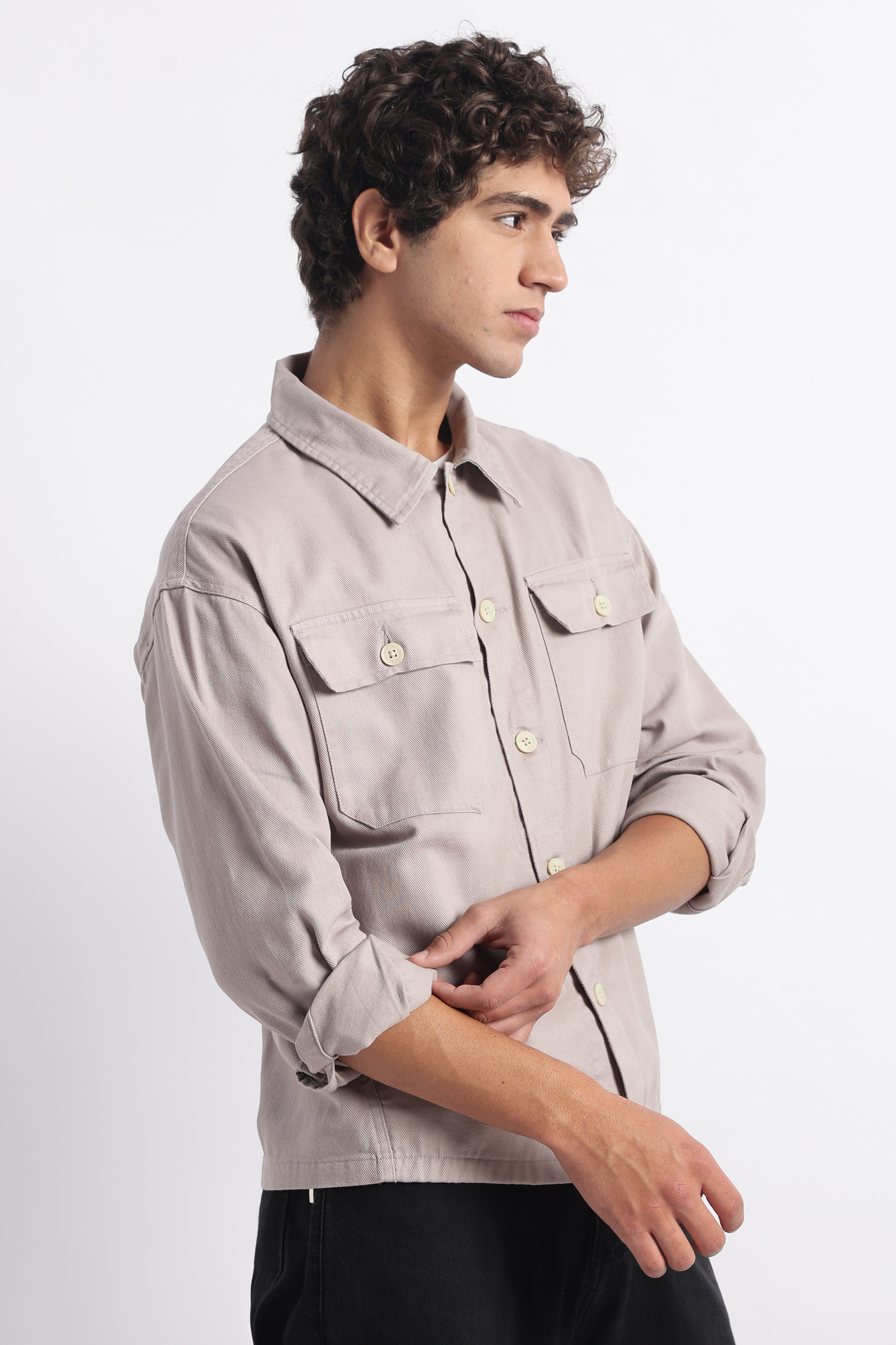 Men Everyday Layering Shacket