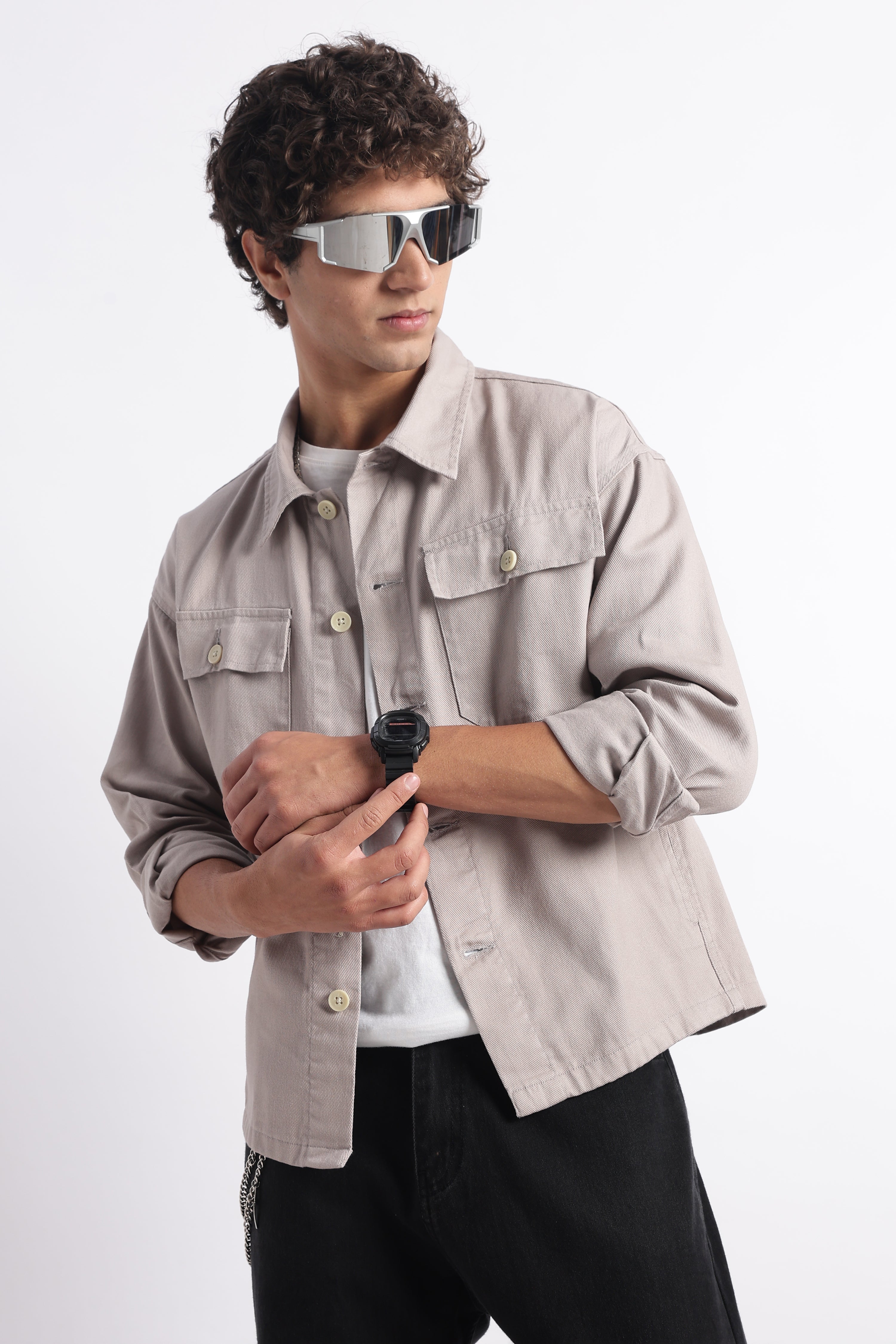 Men Everyday Layering Shacket