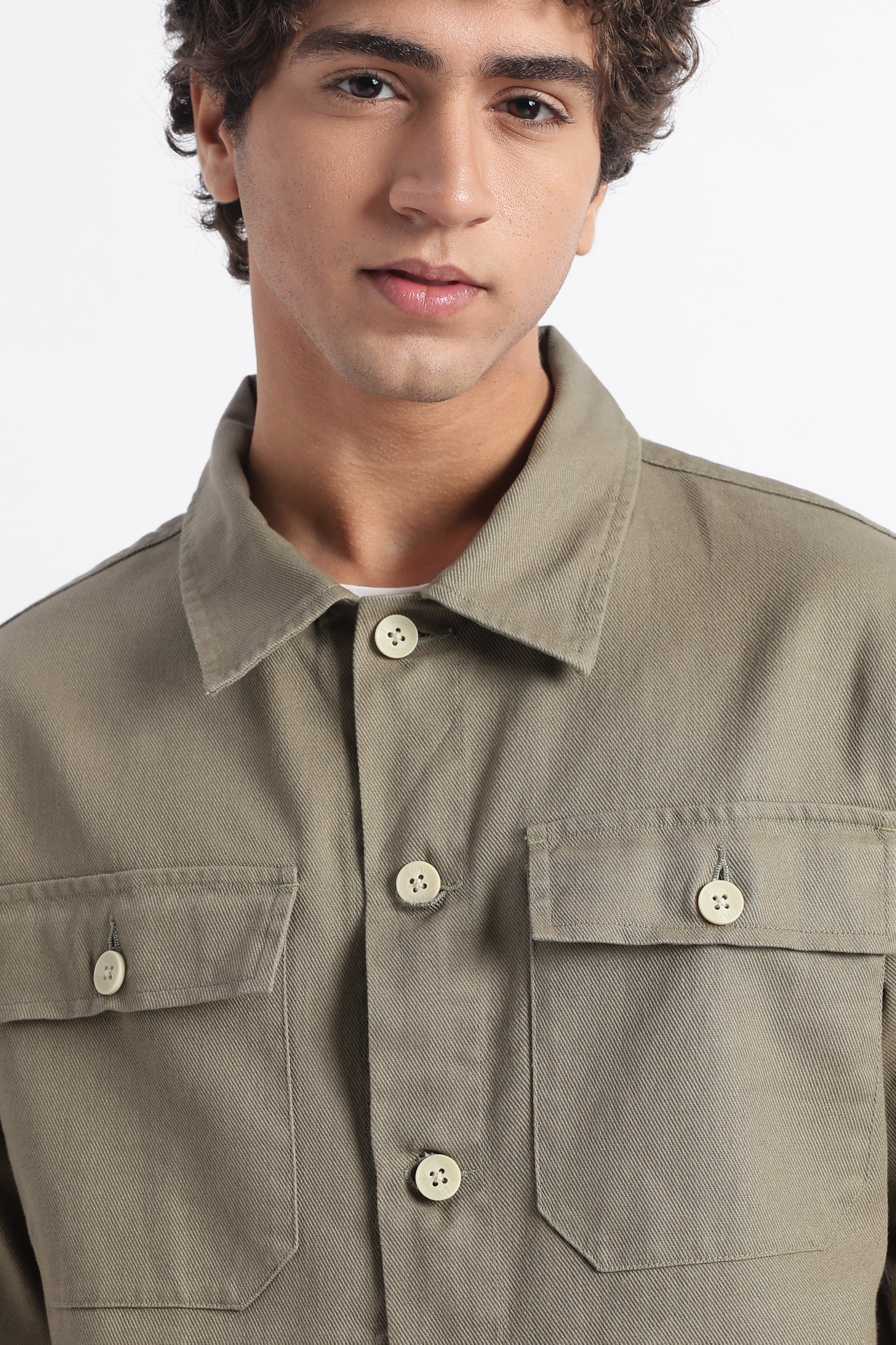 Men Everyday Layering Shacket