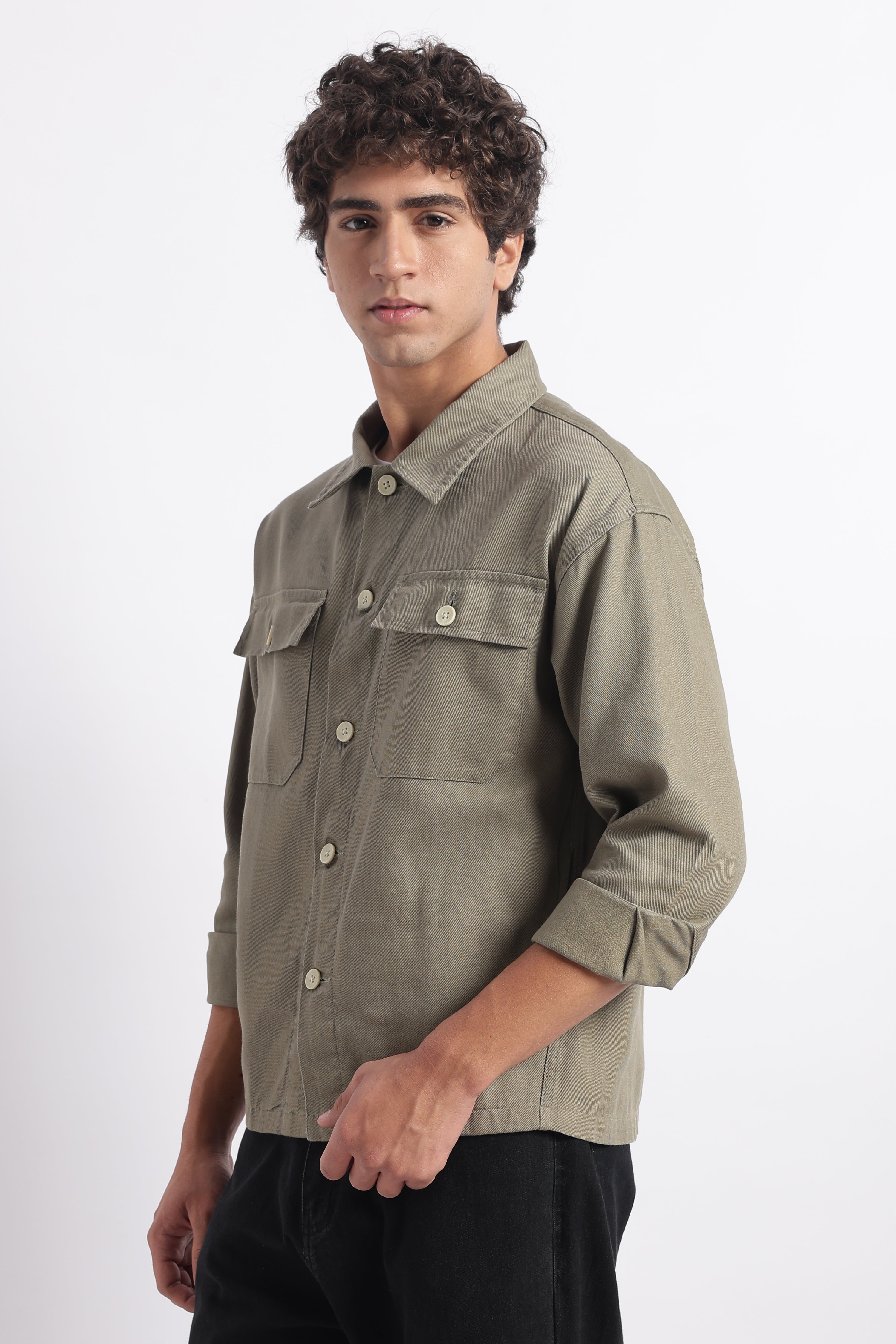 Men Everyday Layering Shacket