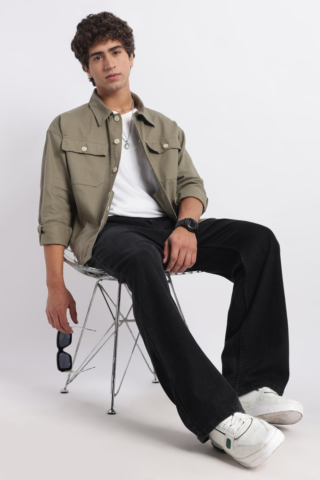 Men Everyday Layering Shacket