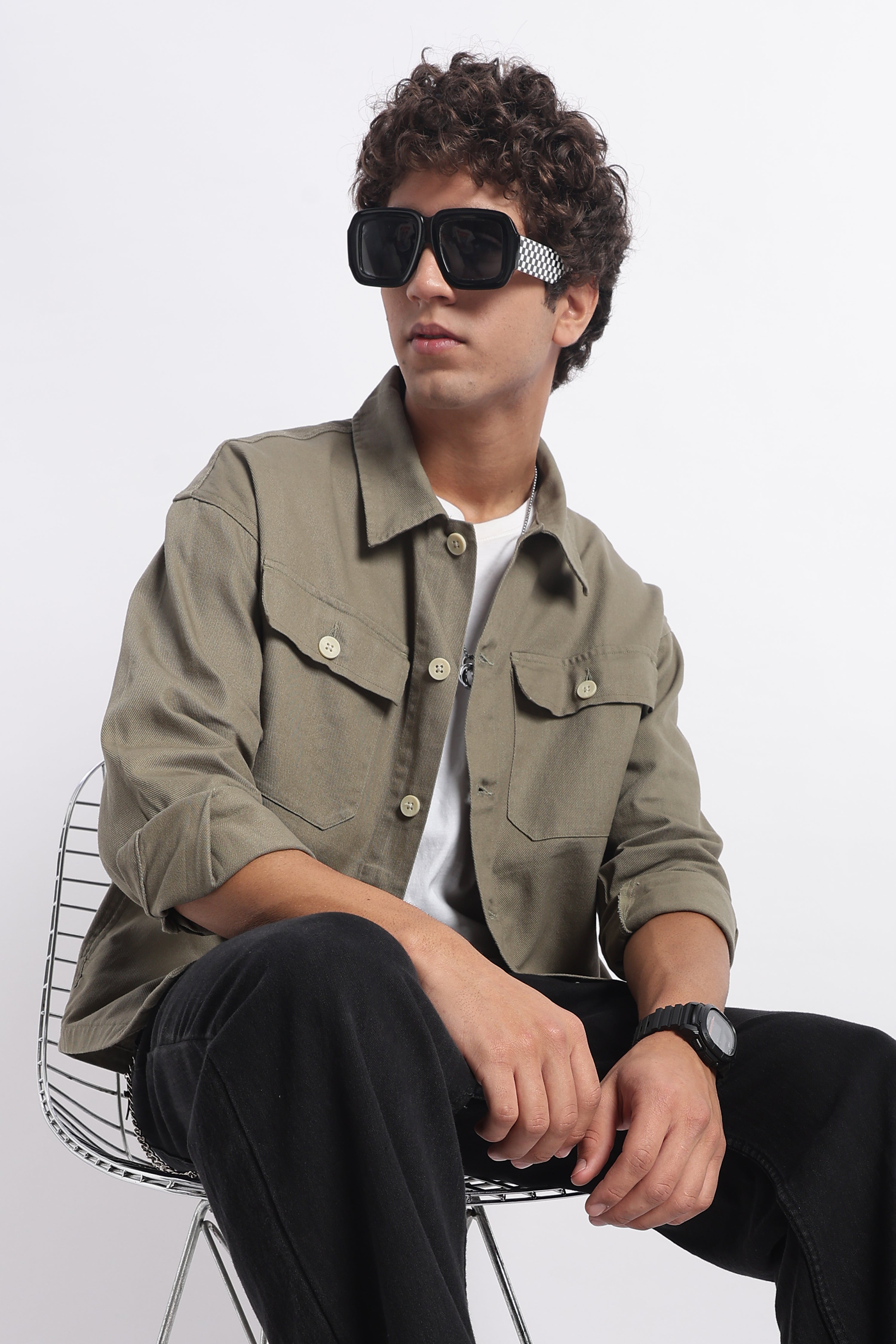 Men Everyday Layering Shacket