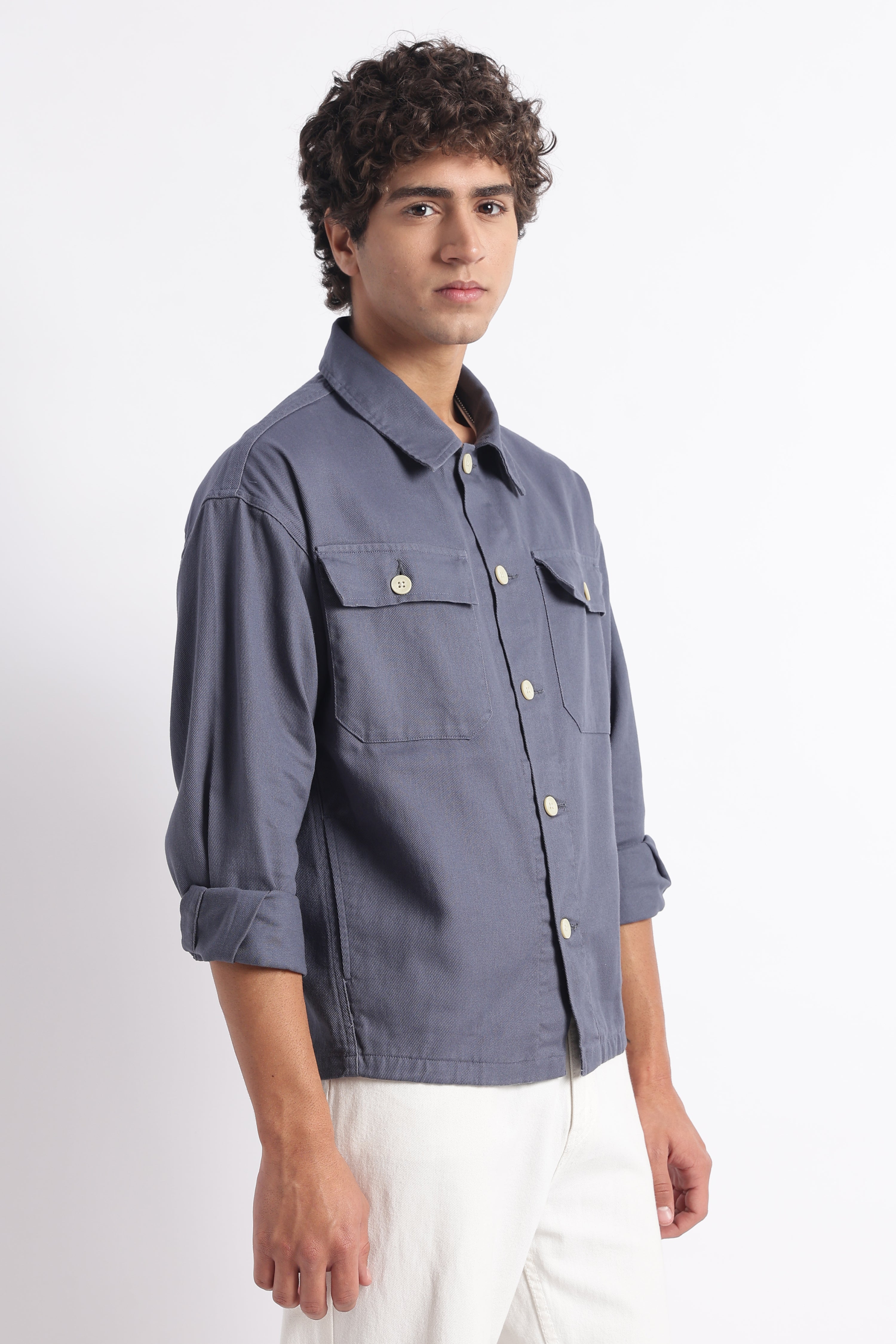 Men Everyday Layering Shacket