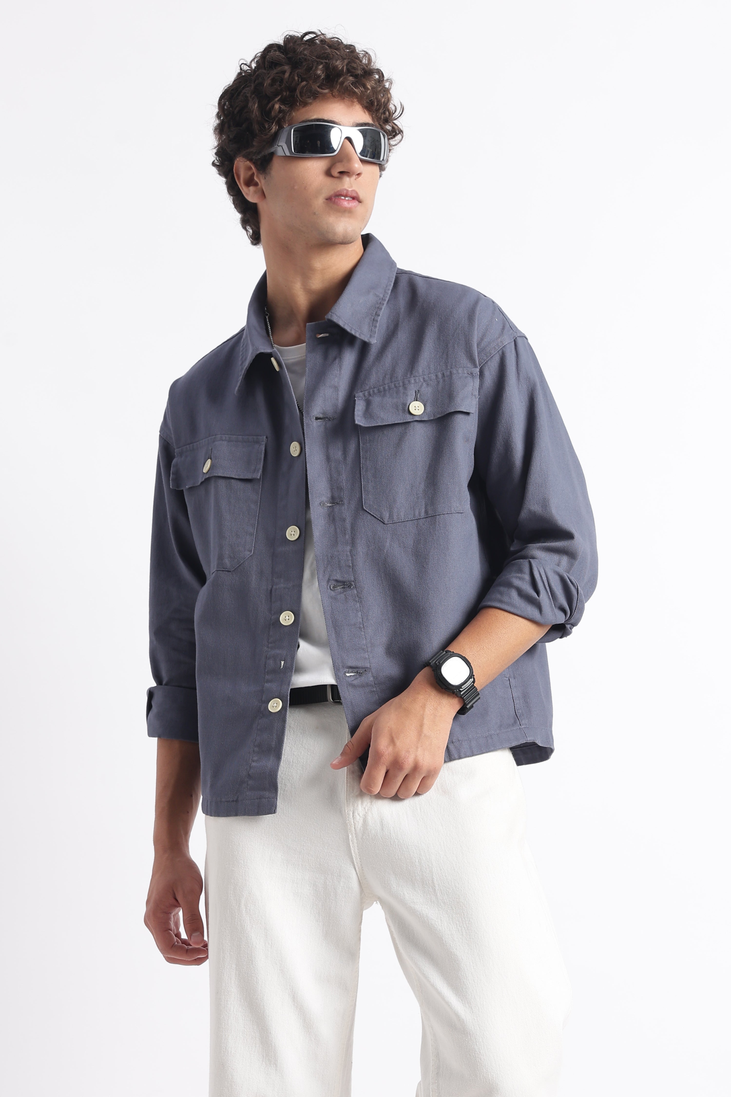 Men Everyday Layering Shacket