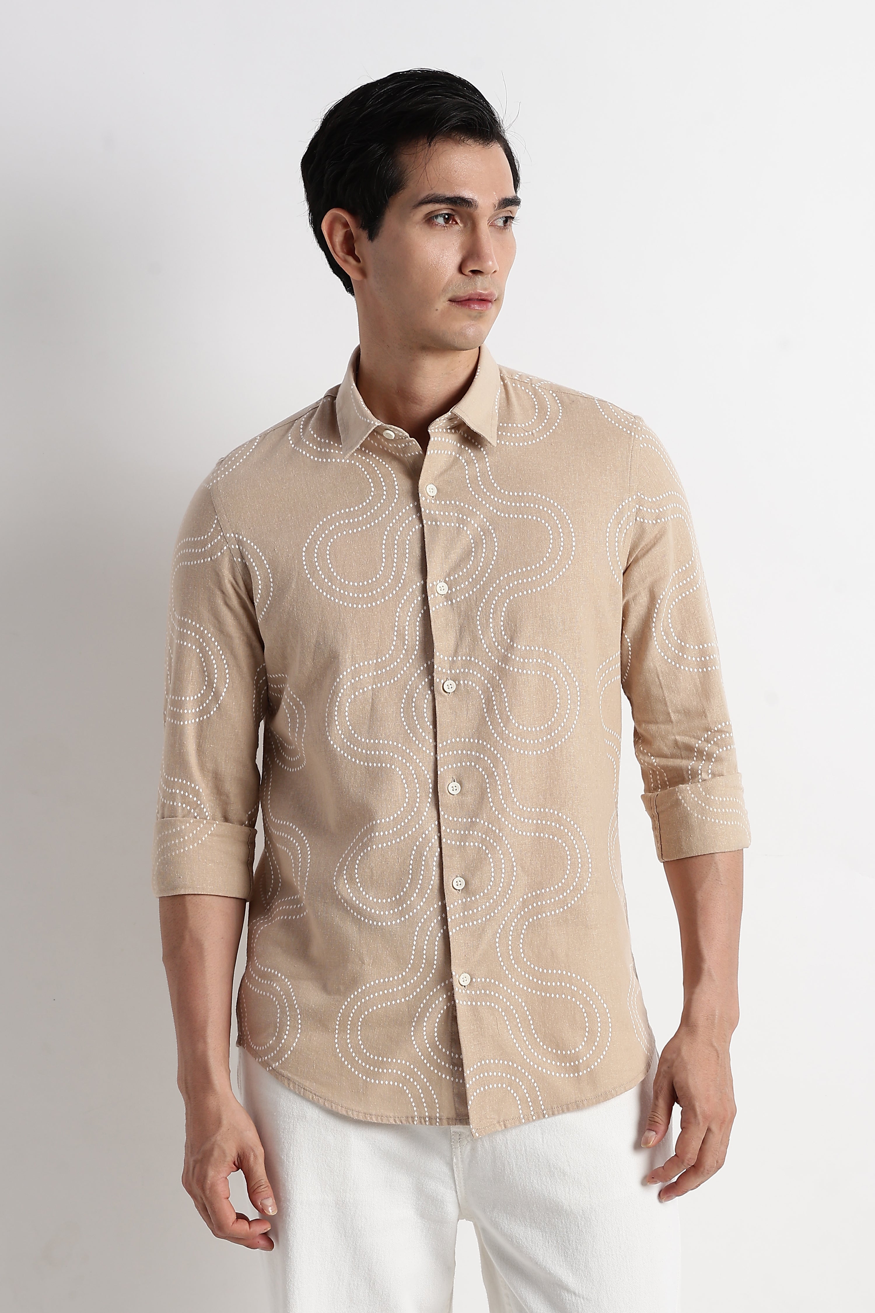 Men Embroidered Shirt