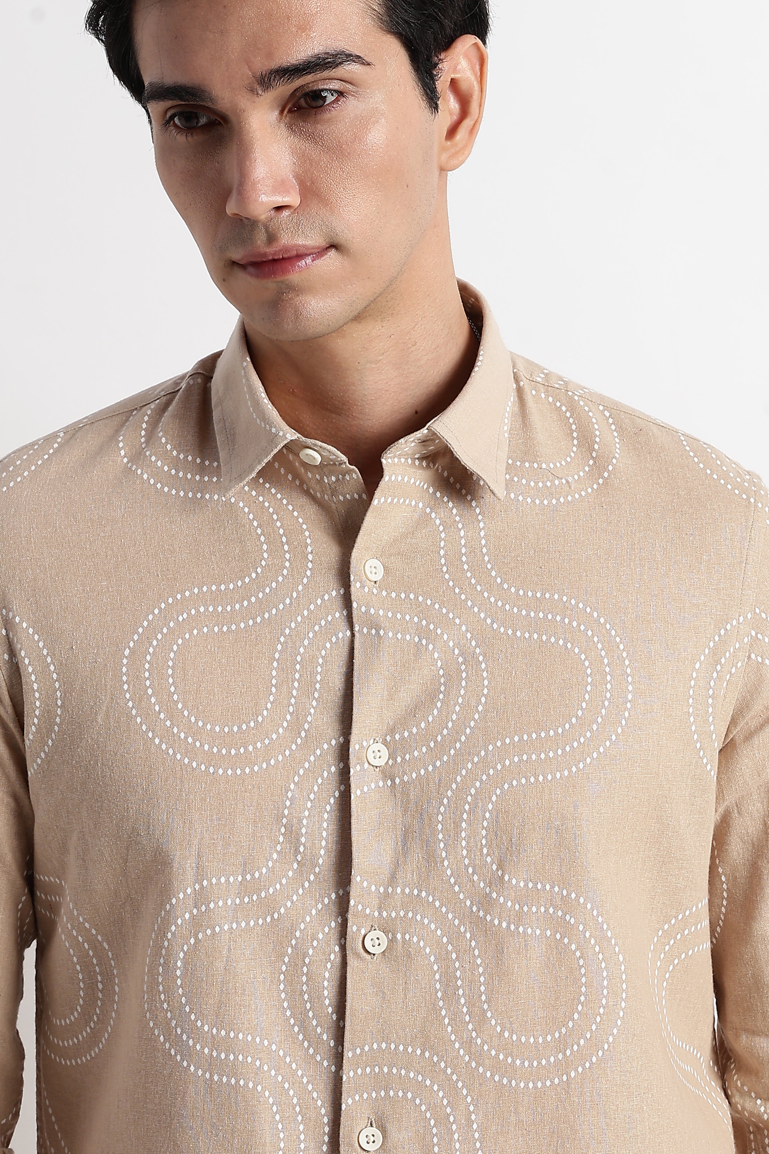 Men Embroidered Shirt