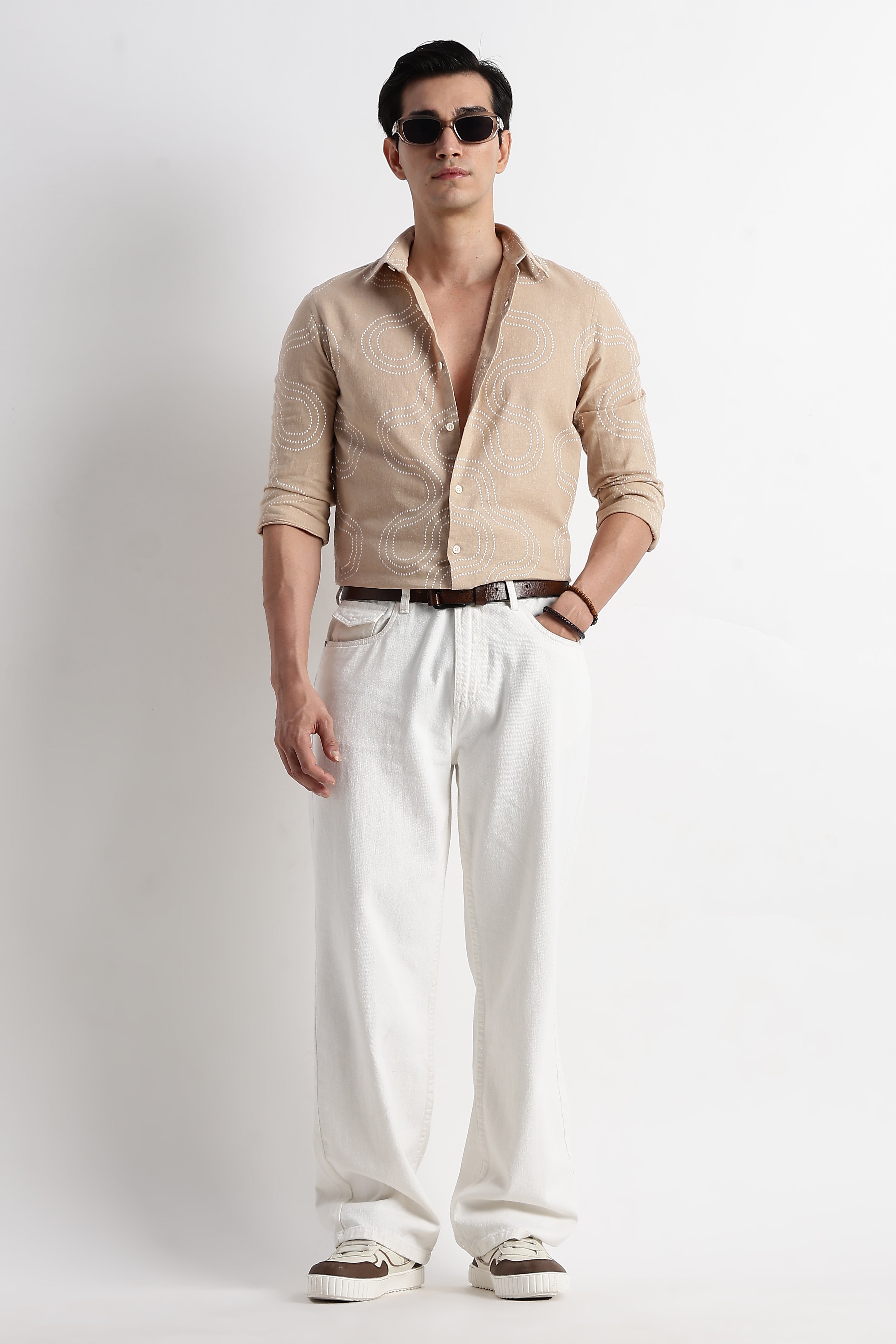 Men Embroidered Shirt