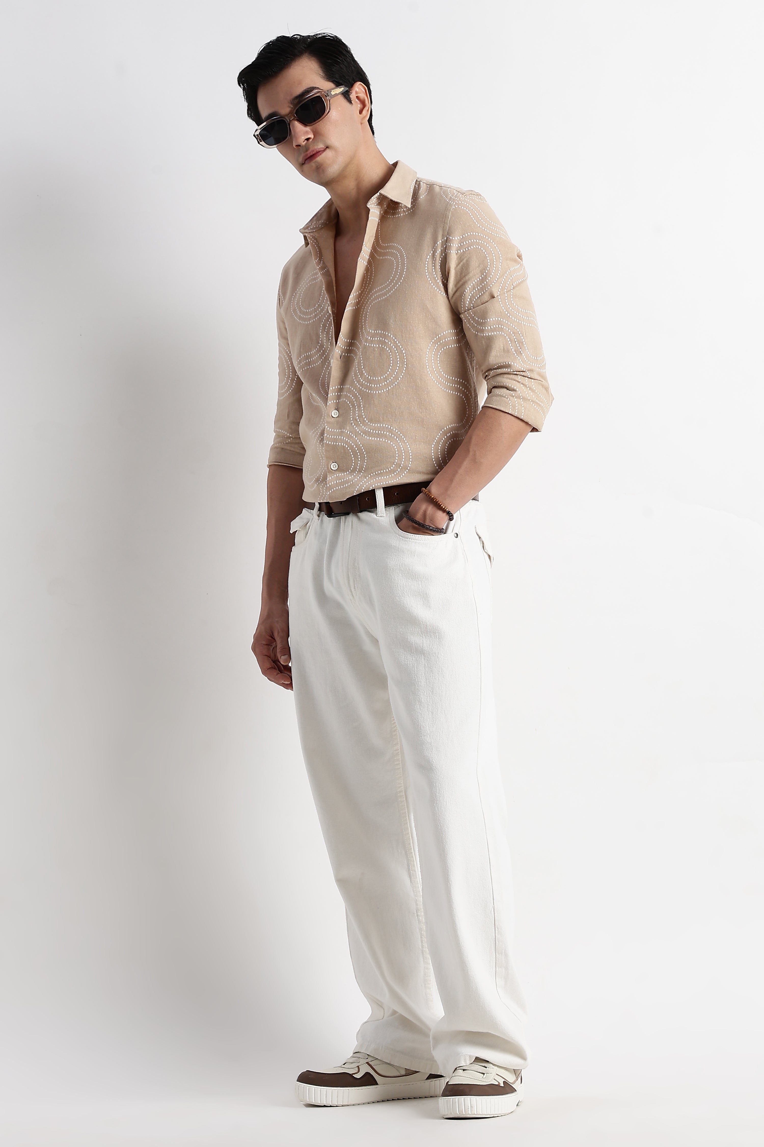 Men Embroidered Shirt