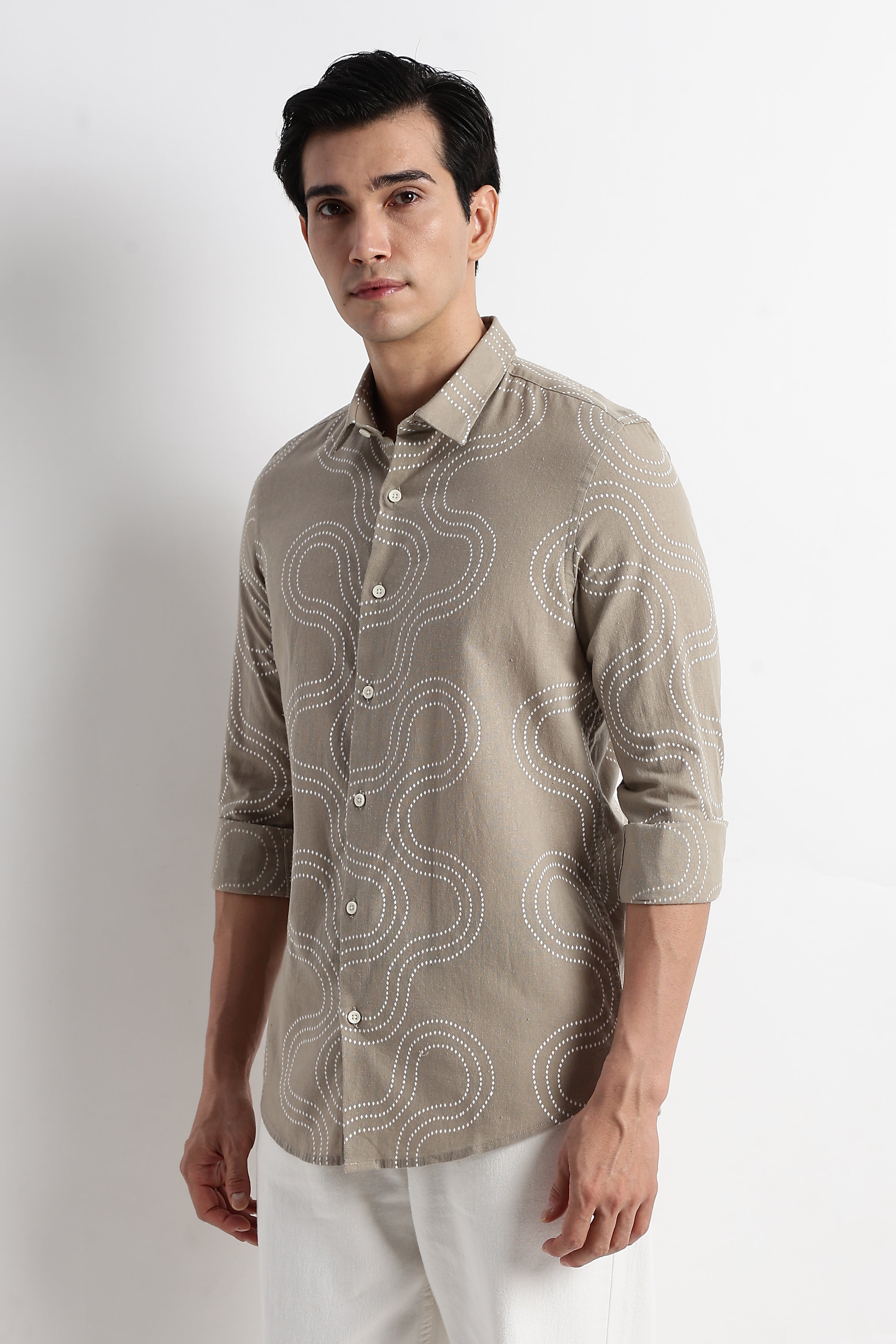 Men Embroidered Shirt
