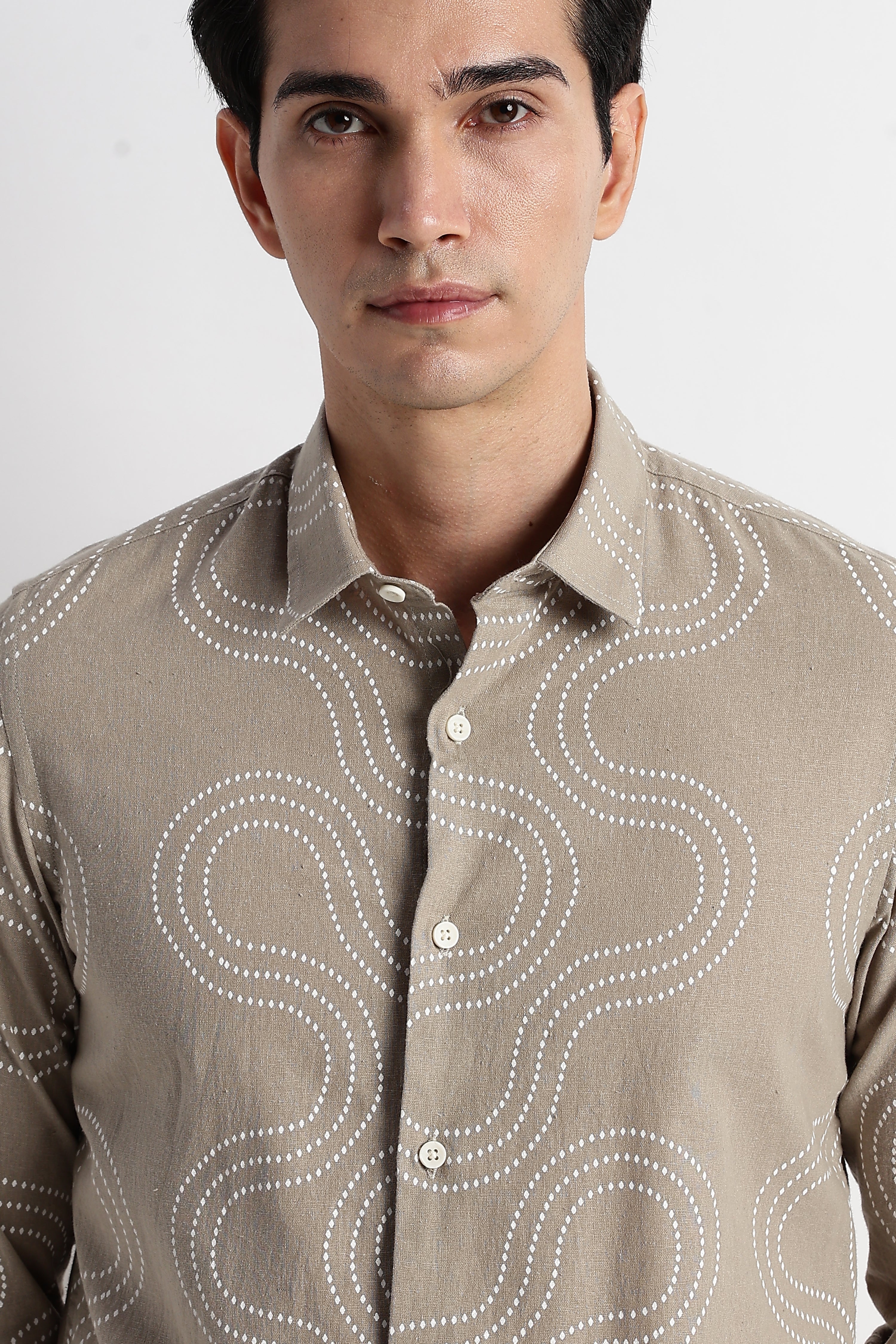 Men Embroidered Shirt