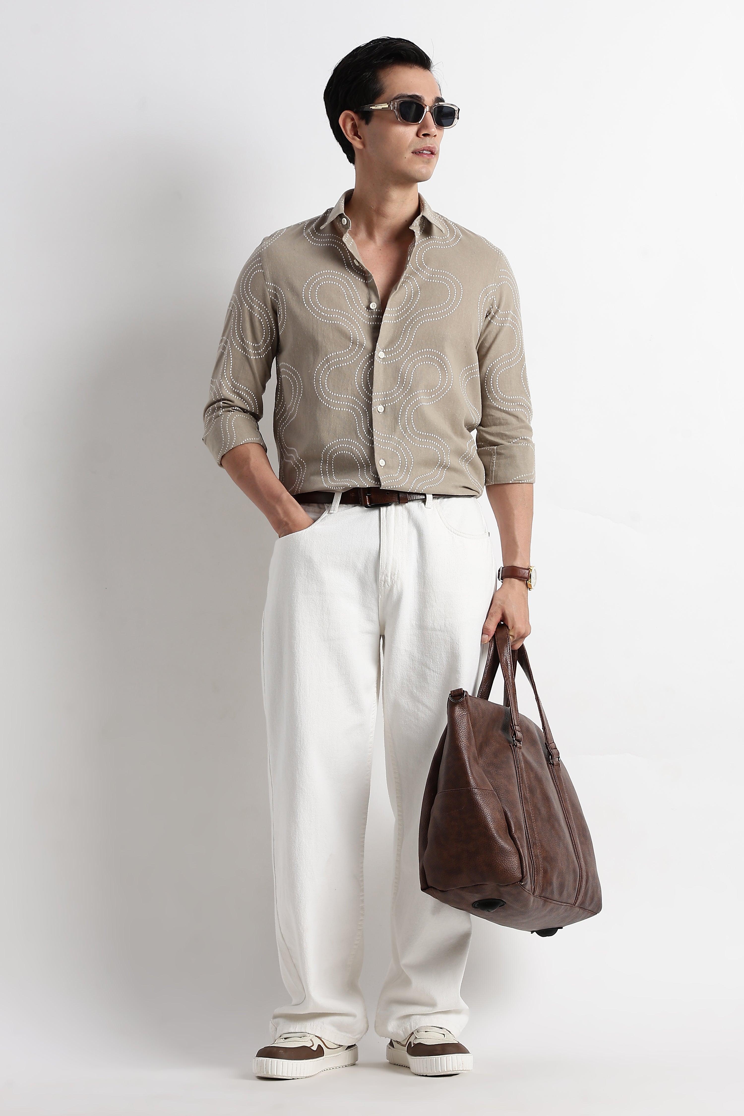 Men Embroidered Shirt