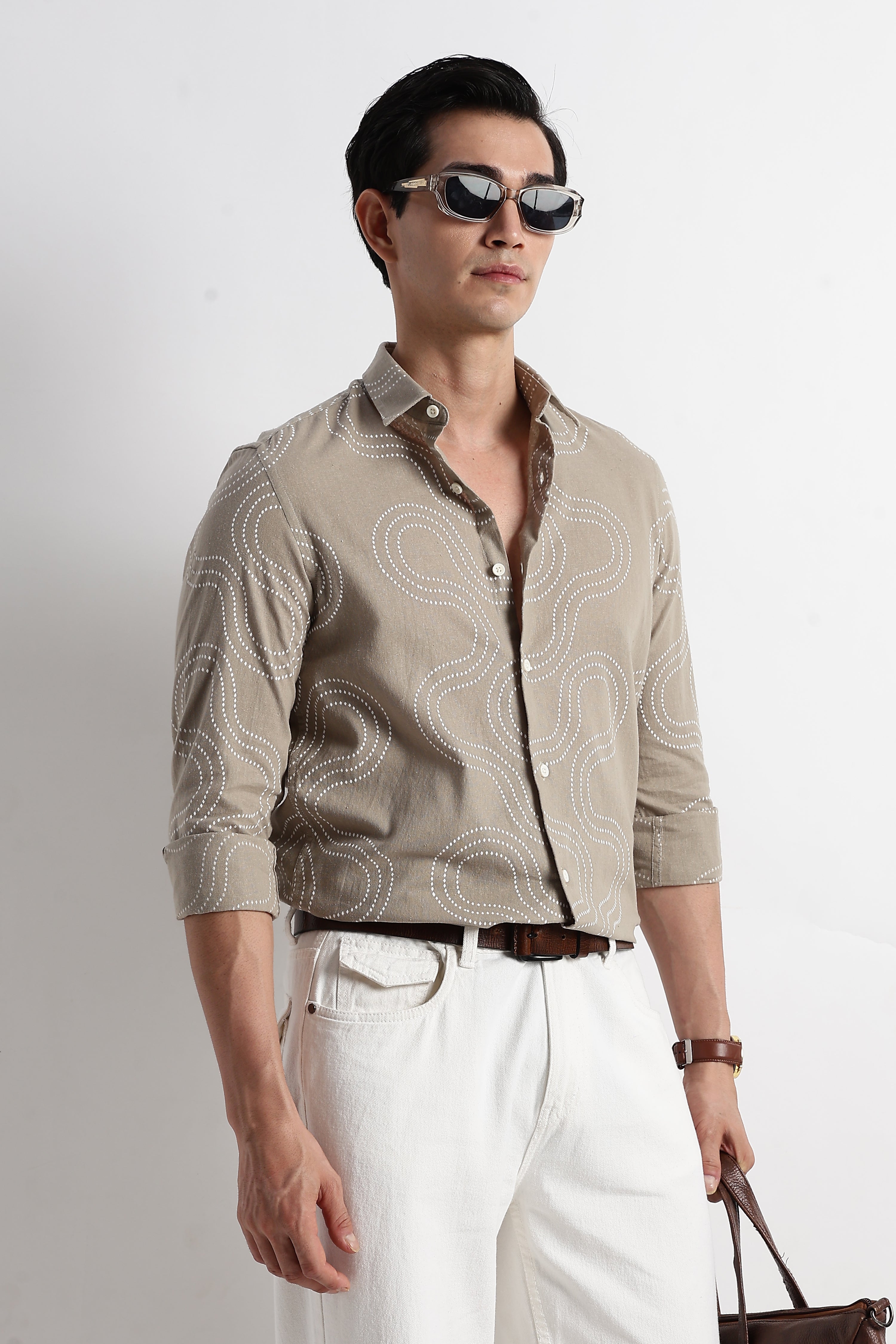 Men Embroidered Shirt