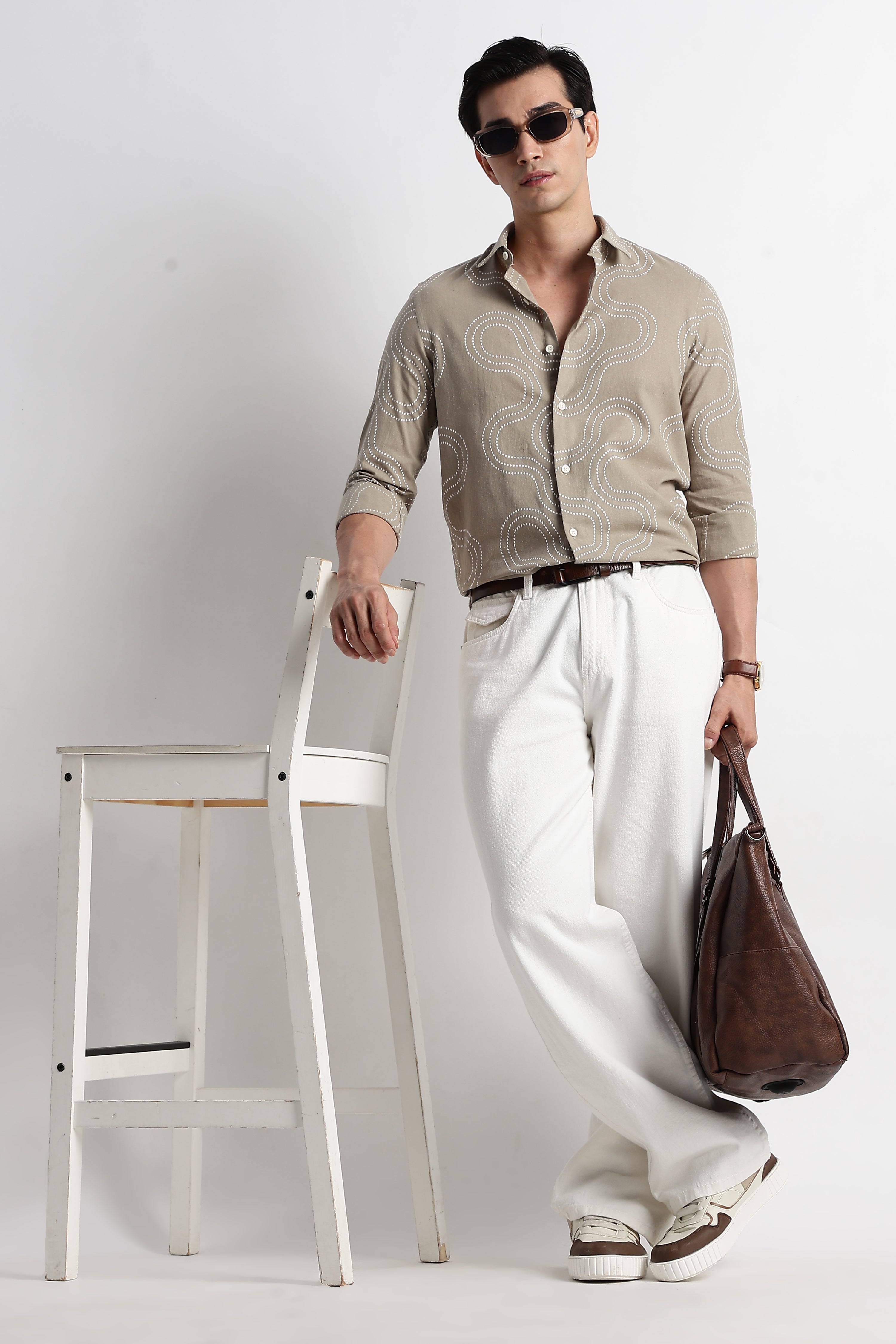 Men Embroidered Shirt