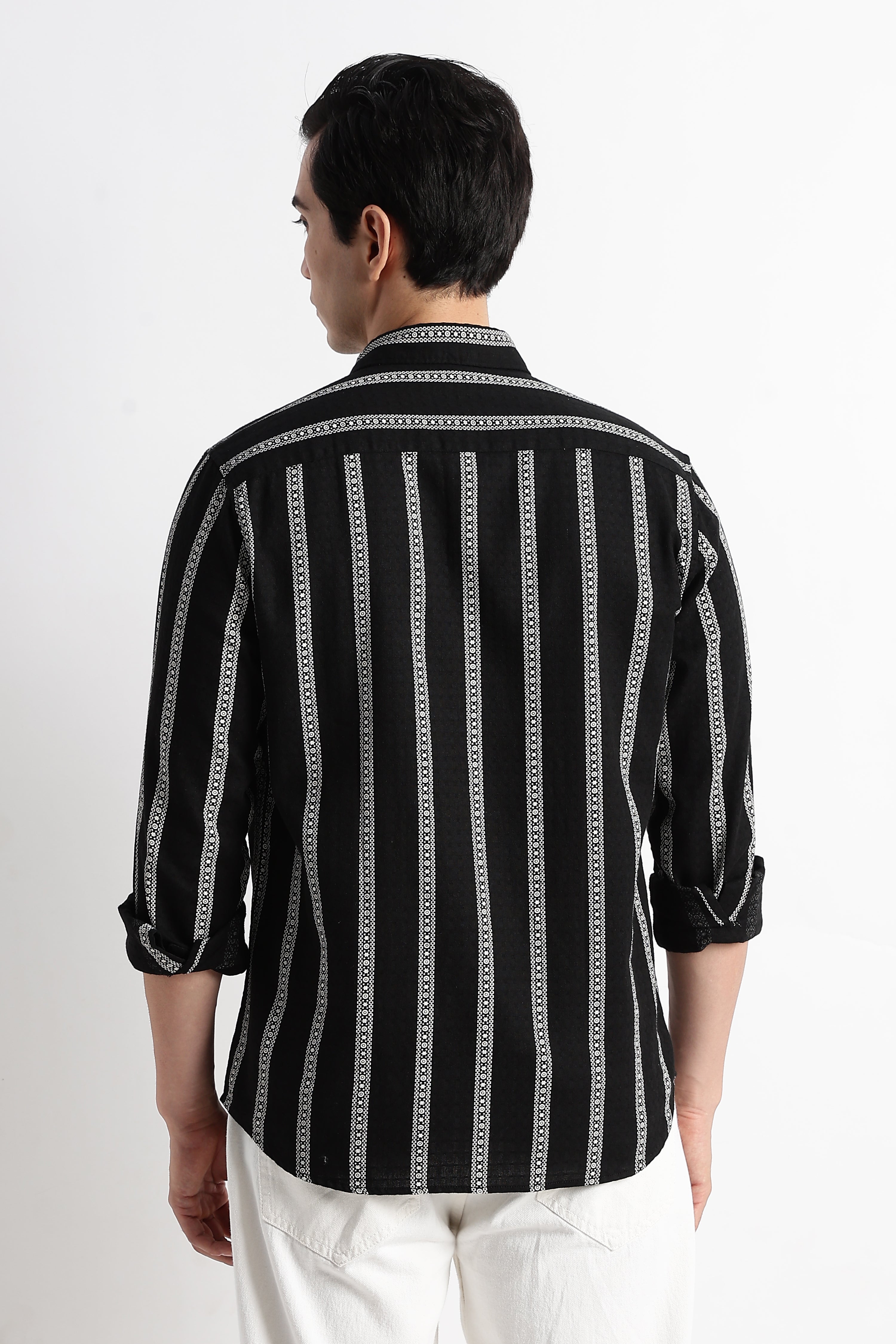 Men Heritage Stripes Shirt
