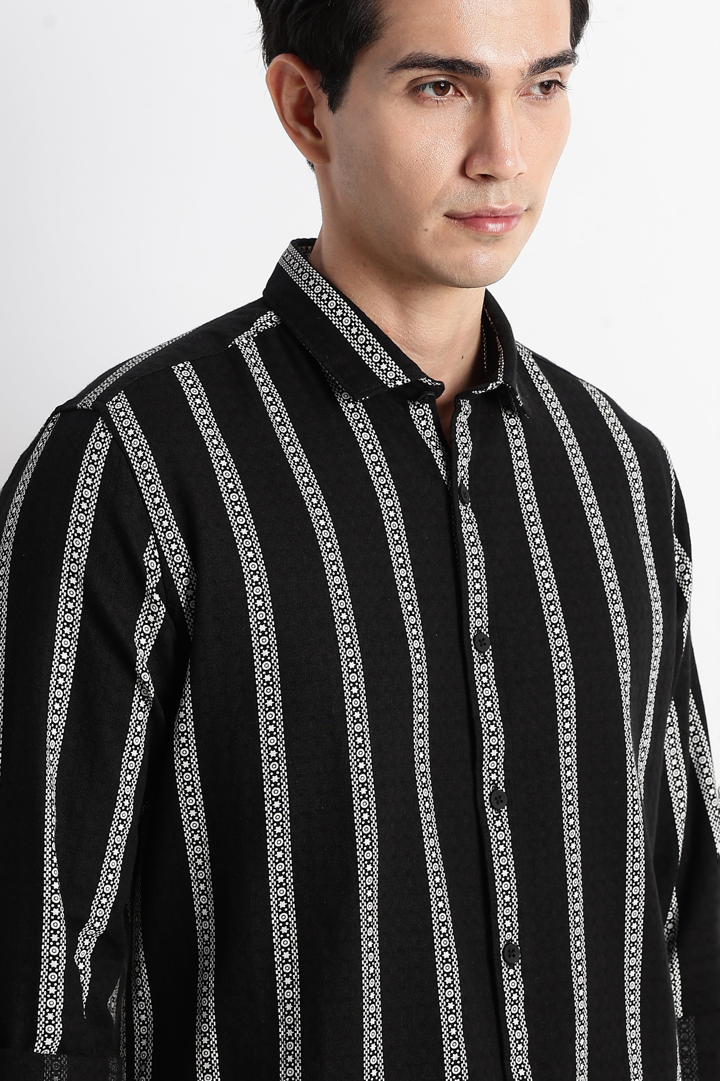 Men Heritage Stripes Shirt